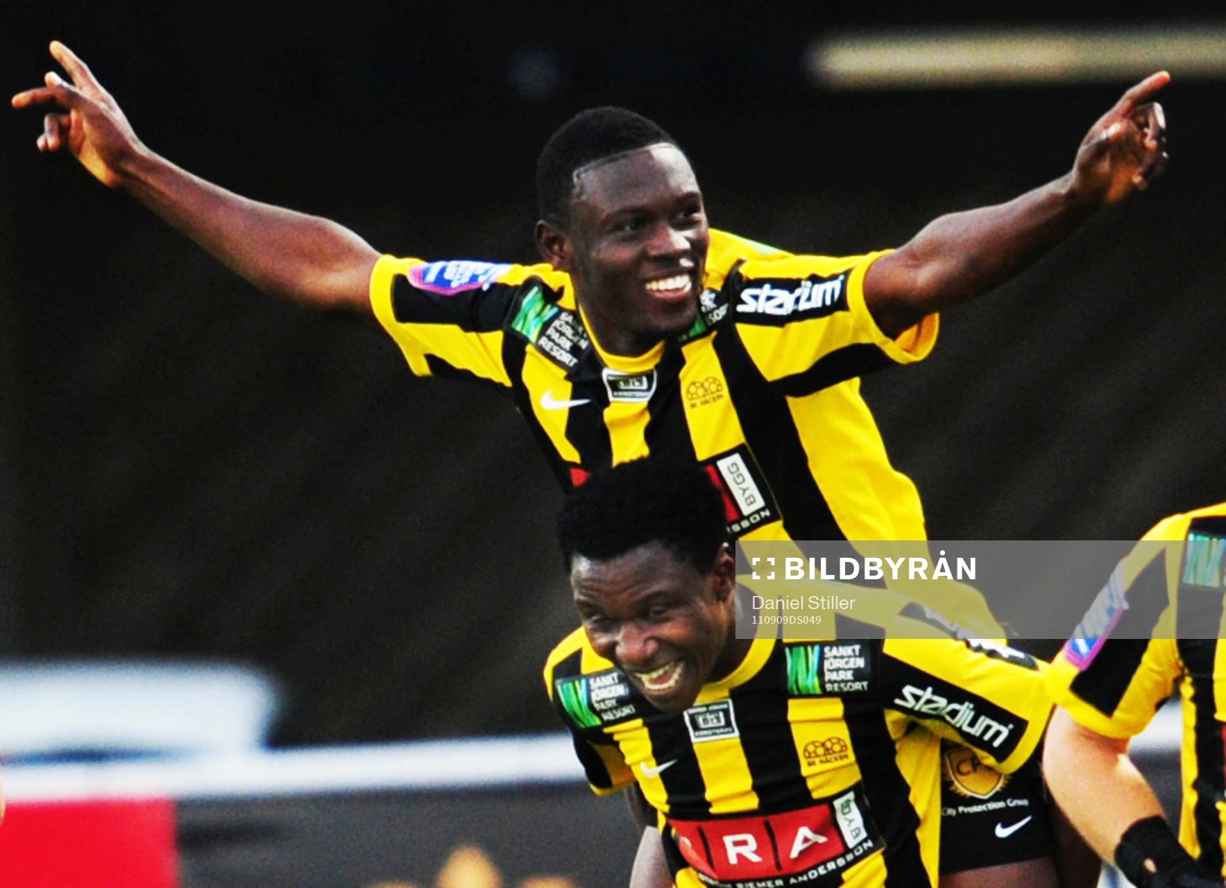 1-0 av Majed Waris, Häcken, glädje, jubel