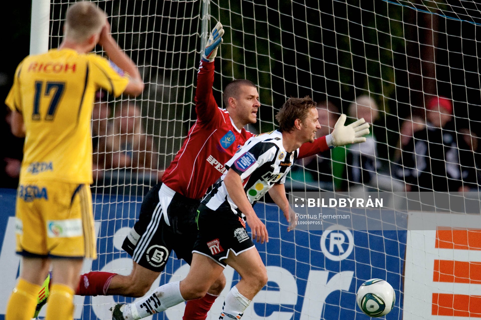 Matt Pyzdrowski, målvakt, Ängelholm, frusterad över att