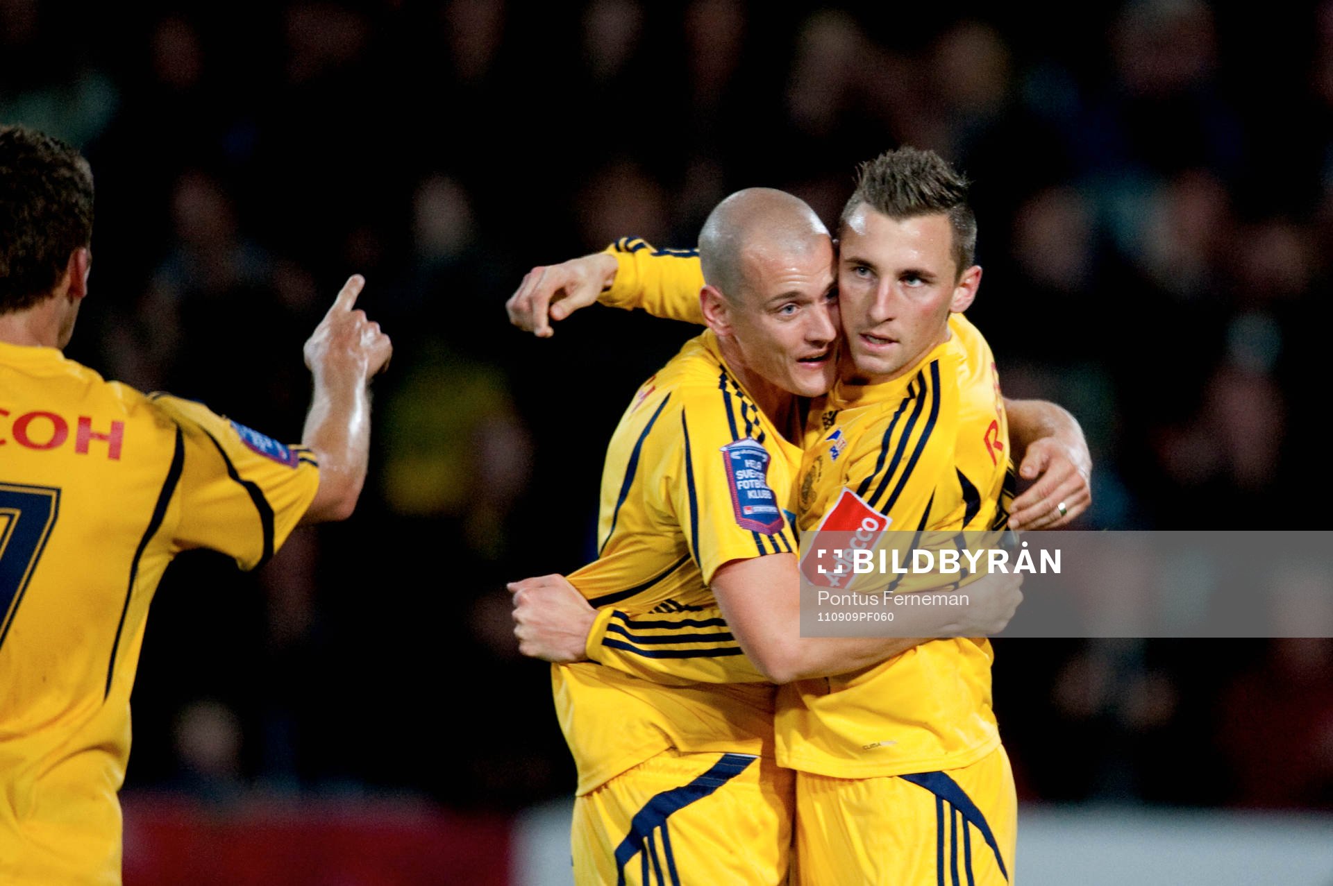  Jakob Augustsson, Martin Andersen, Ängelholm, jubel.