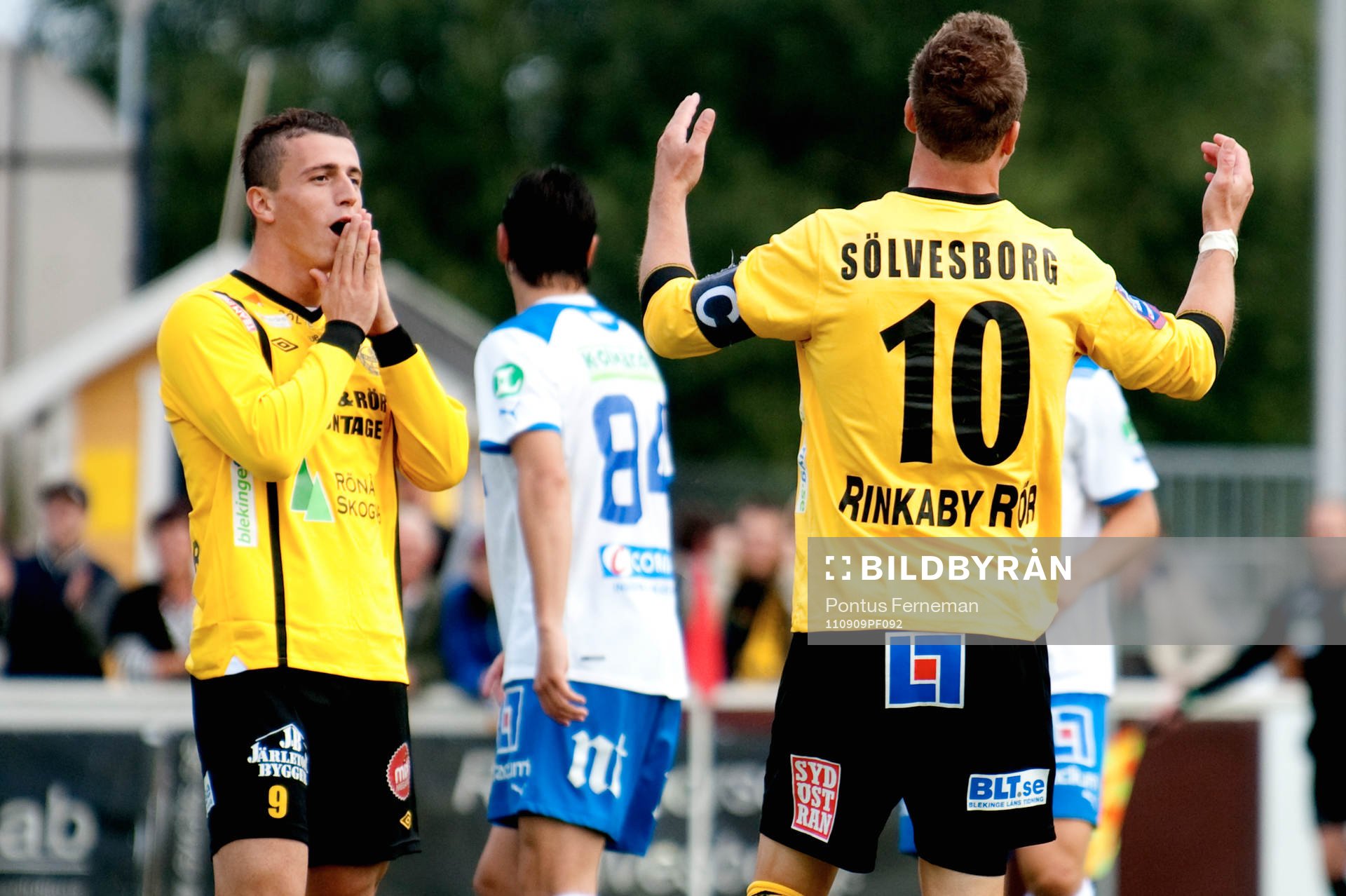 Erton Fejzullahu, Marcus Ekenberg, Mjällby, depp