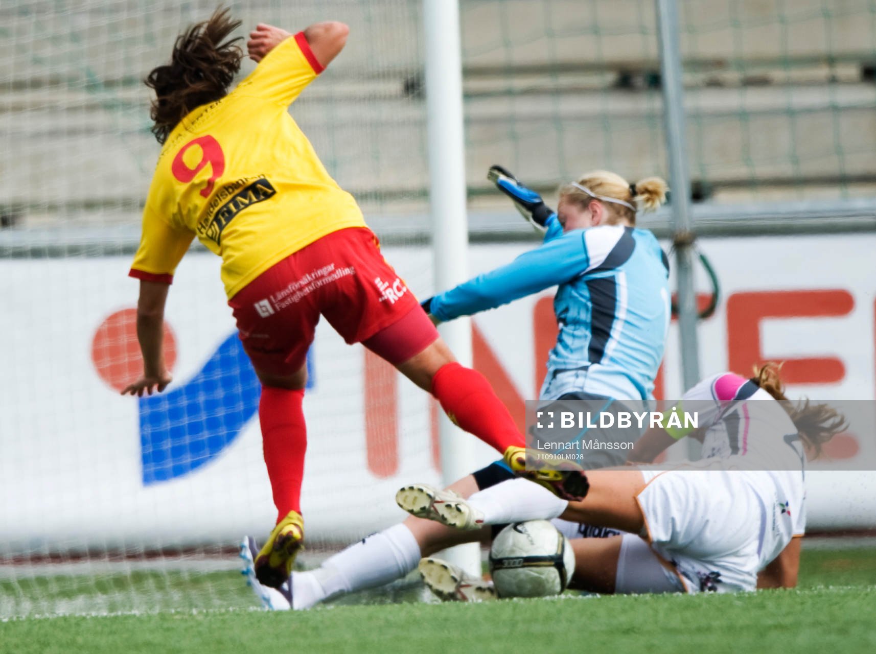 Straffsituationen som gav 1-2, Malmö-spelaren låser