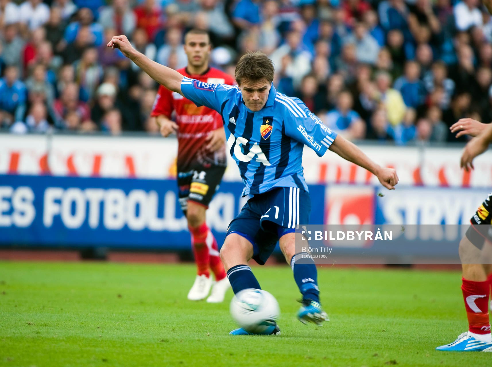 Nikolaj Agger, Djurgården på väg att kvittera till 1-1