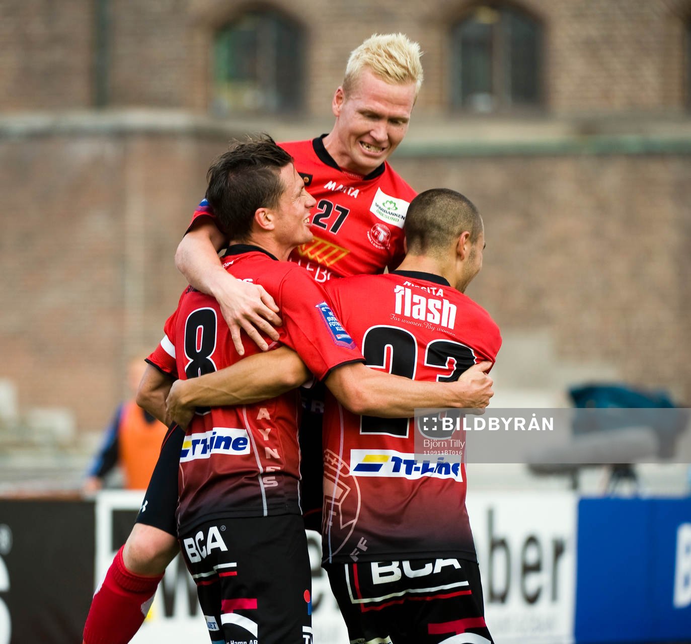 Kristian Haynes, Mattias Adelstam och Erdin Demir,