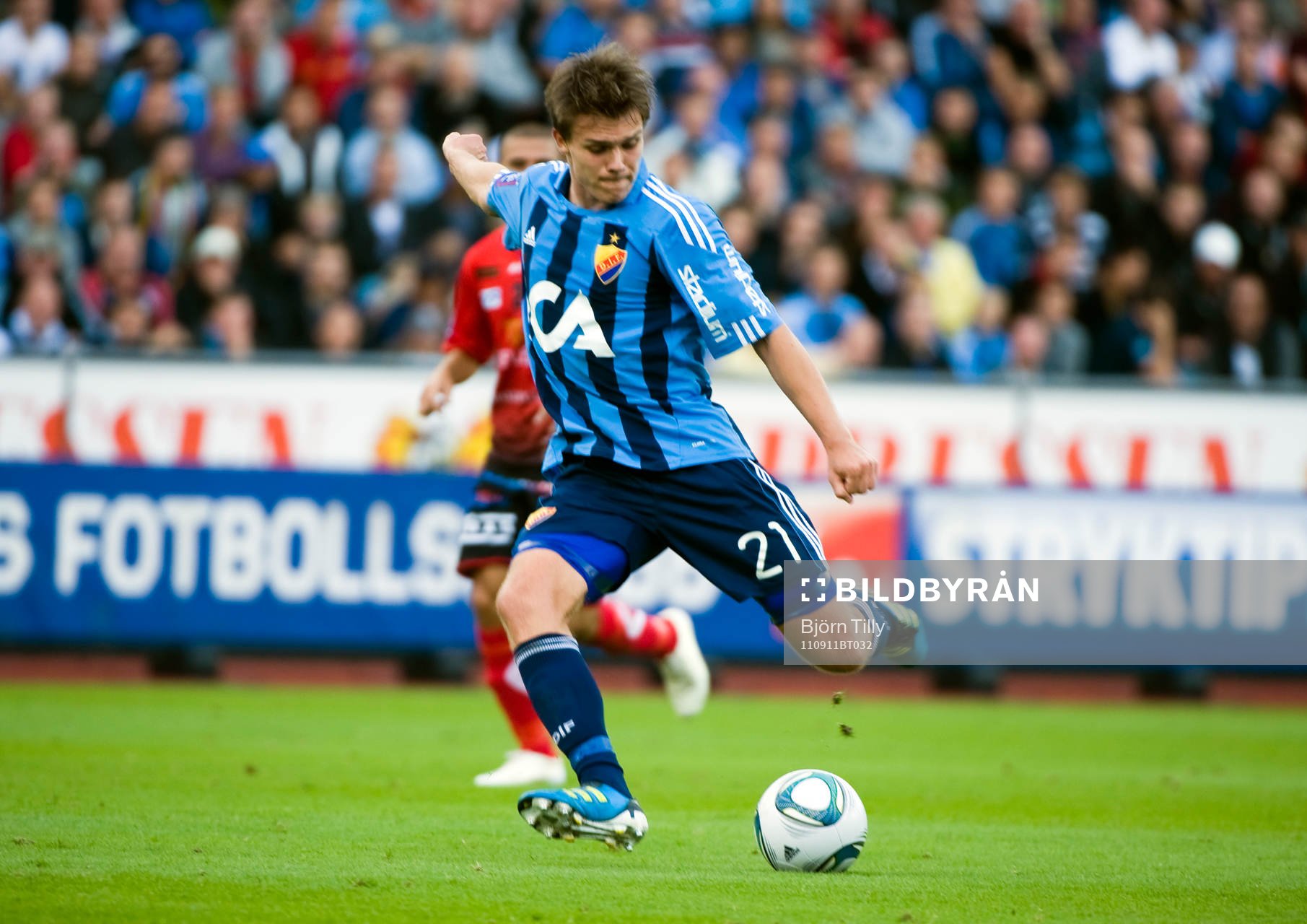 Nikolaj Agger, Djurgården på väg att kvittera till 1-1