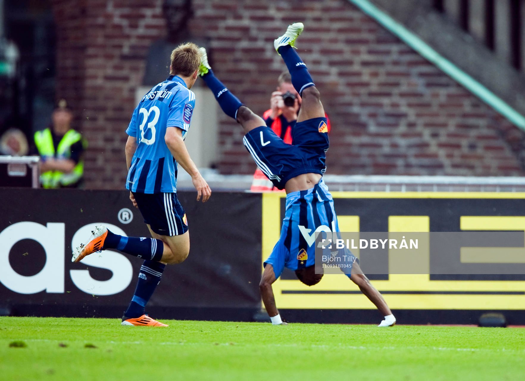 Kennedy Igboananike, Djurgården, jubel, glädje, hjular