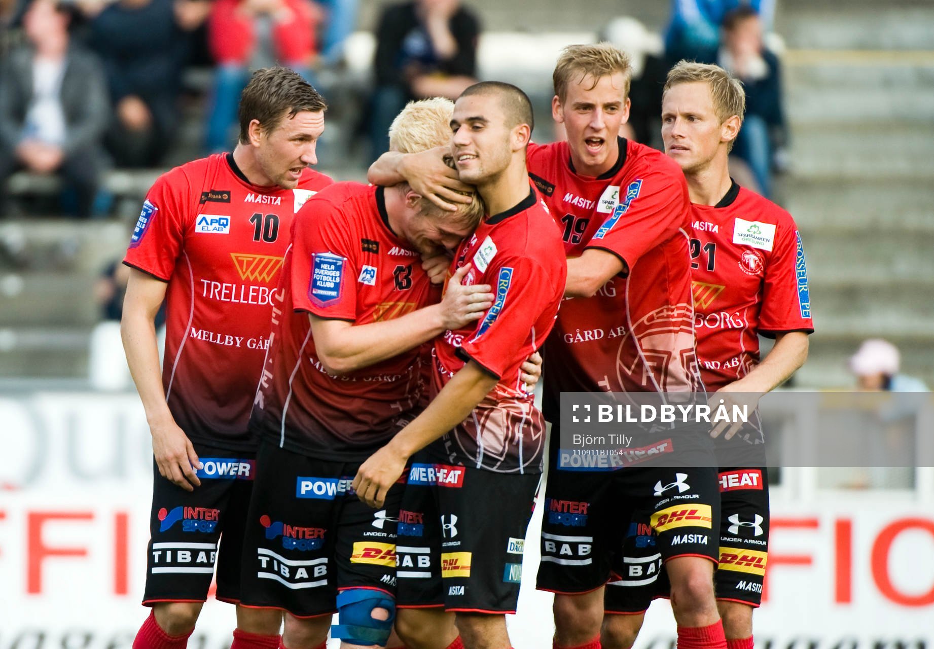 Fredrik Jensen, Trelleborg gratuleras