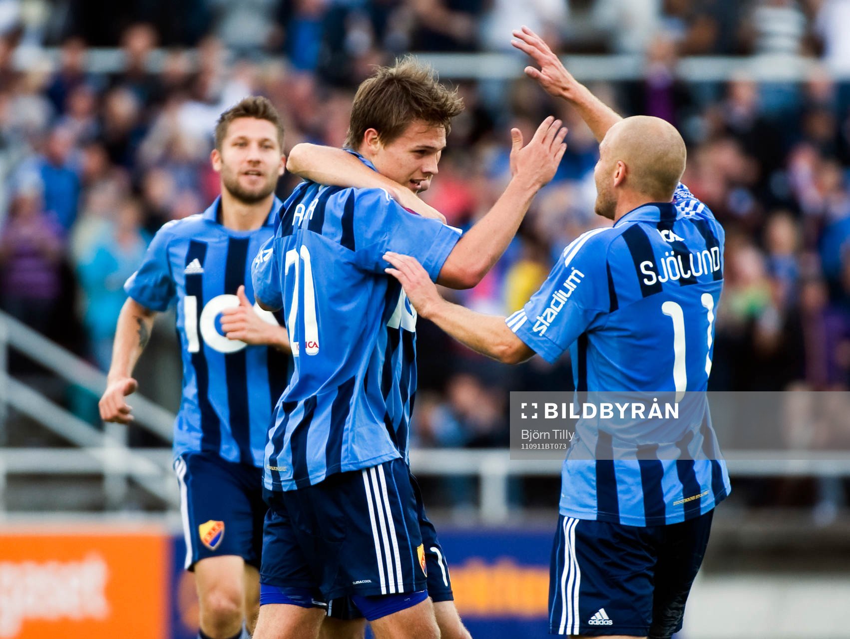 Nikolaj Agger, Djurgården, jubel