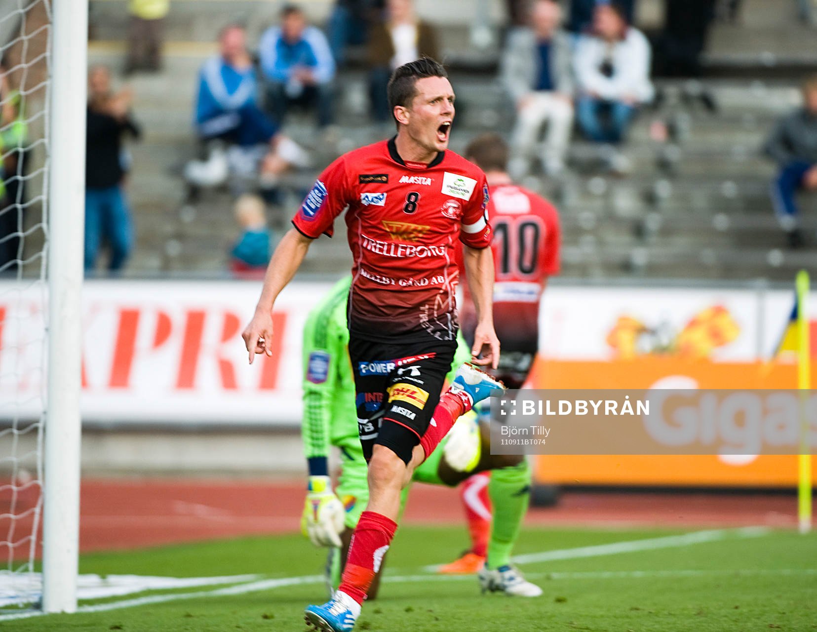 Kristian Haynes, Trelleborg, jubel