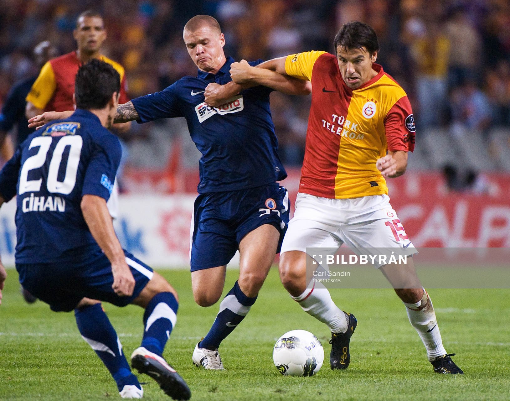 Samuel Holmén, Istanbul BB, Milan Baros, Galatasaray