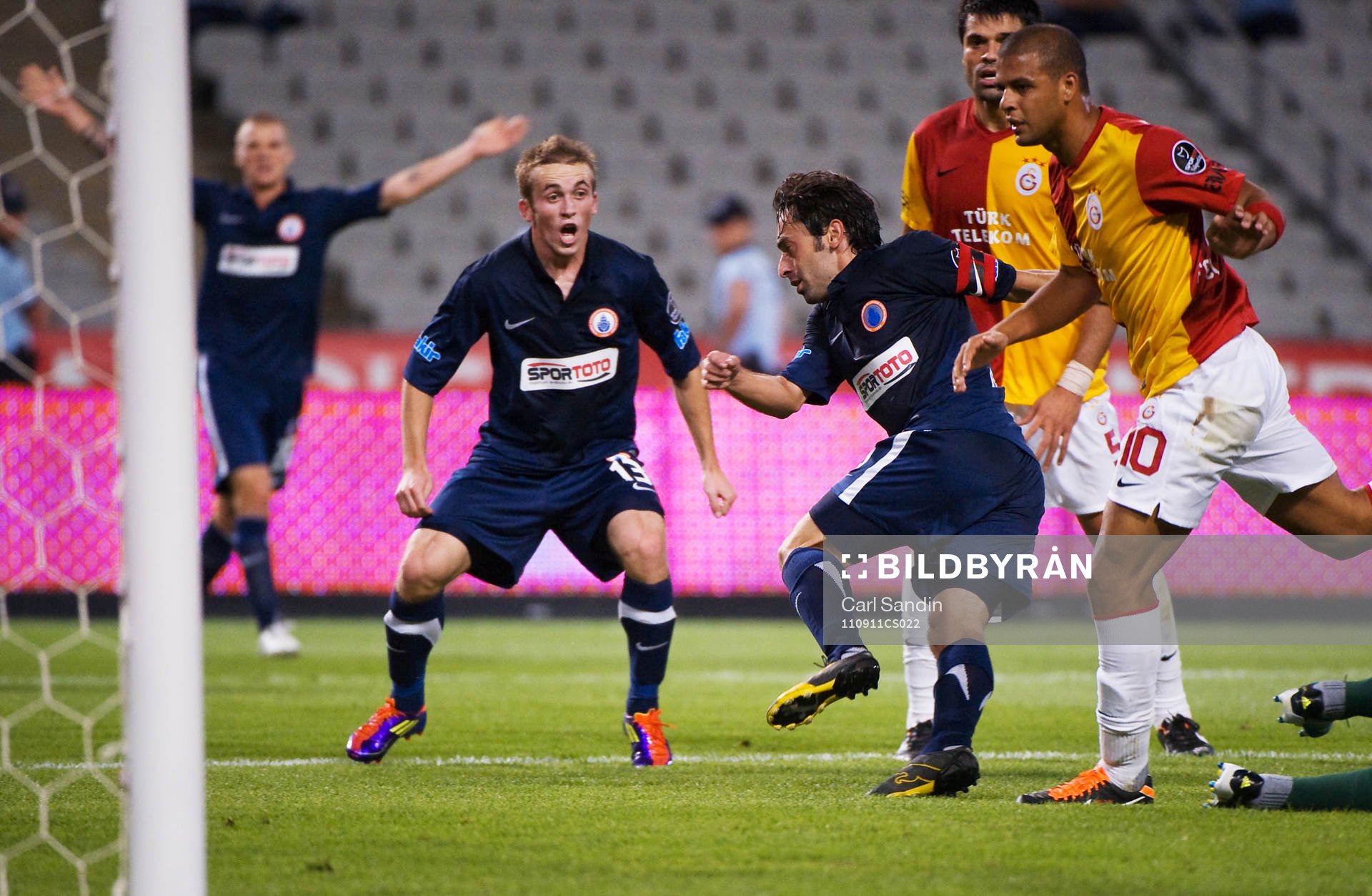 Edin Visca, Efe Inanc, Istanbul BB, jubel