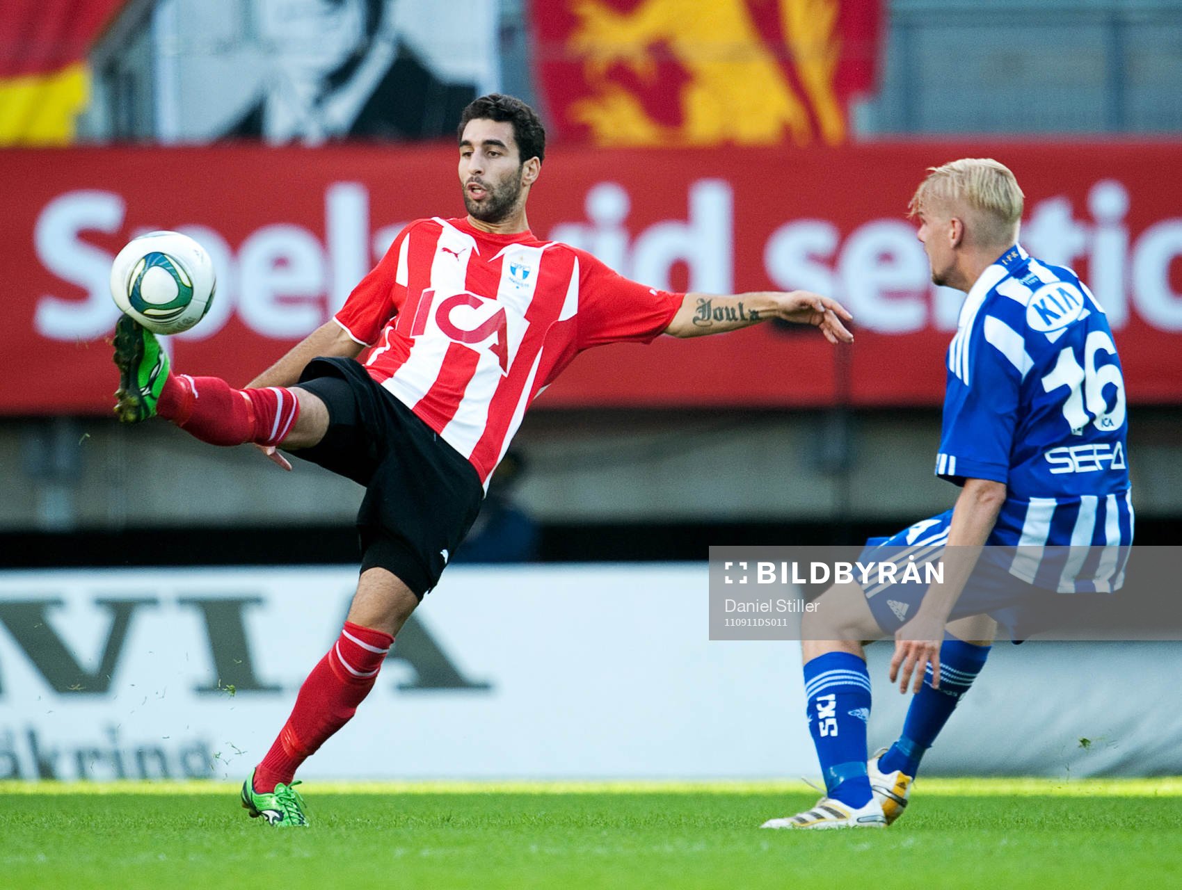 Jimmy Durmaz, Malmö, Erik Lund, Göteborg