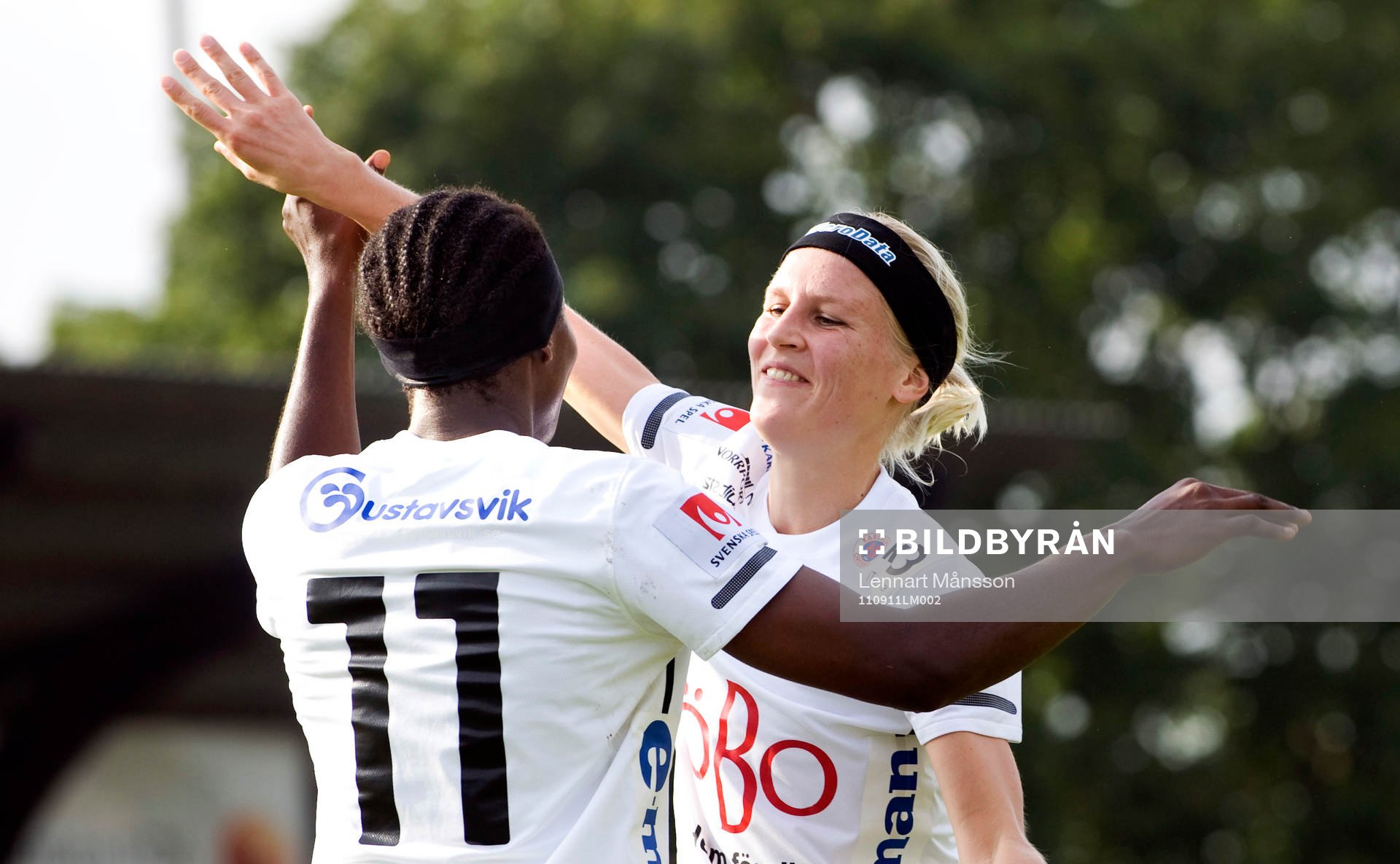  0-1 Sarah Michael, Örebro, jubel.