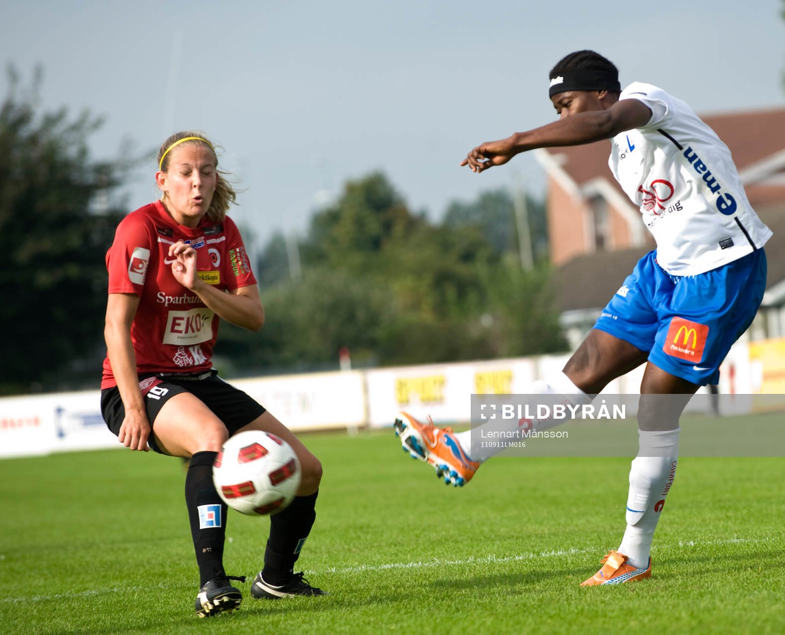 Sandra Betschart, Kristianstad och Sarah Michael, Örebro