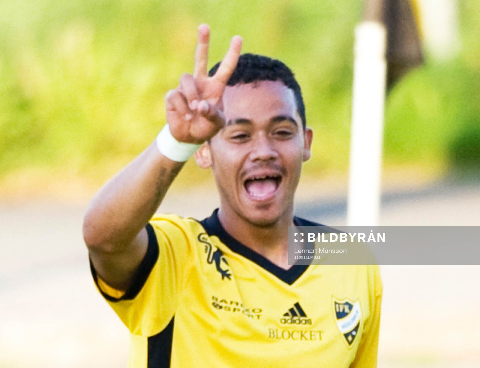 4-0, Leonard Jacobs, Hässleholm, som varit på plan i en