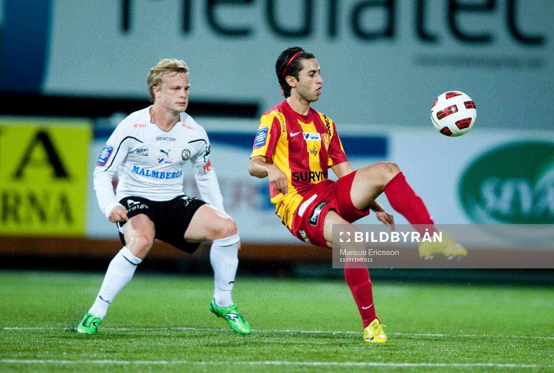 Nahir Oyal, Syrianska sparkar bollen över Emil Berger,