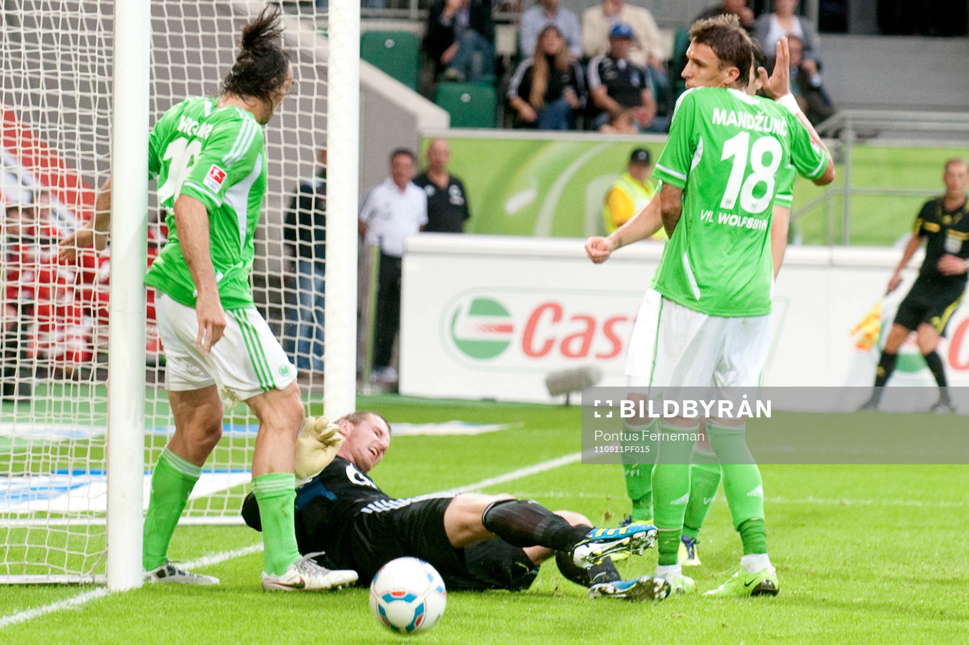 Sotirios Kyrgiakos, Wolfsburg, Ralf Fährmann, målvakt,