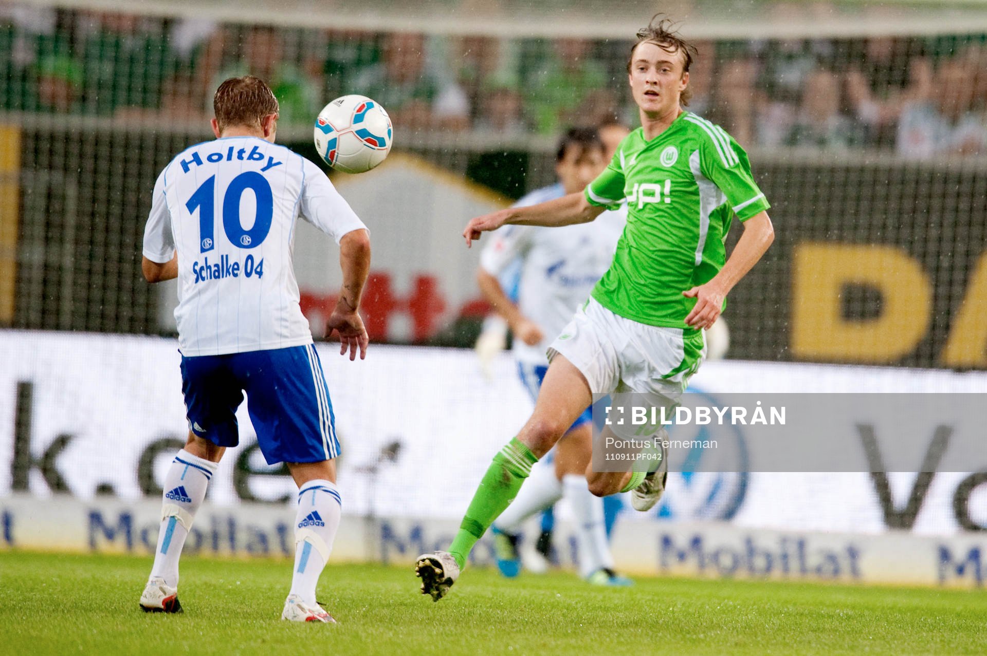  Lewis Holtby, Schalke, Rasmus Jönsson, Wolfsburg.