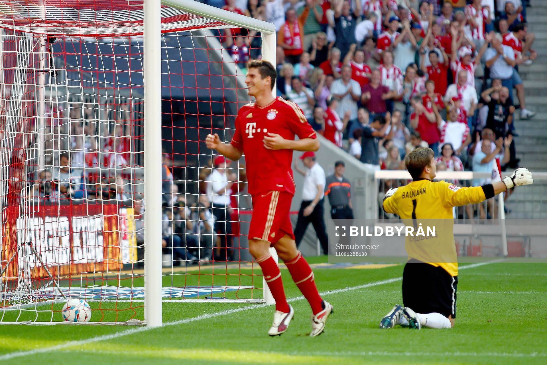 Mario Gomez, Bayern (Jubel)