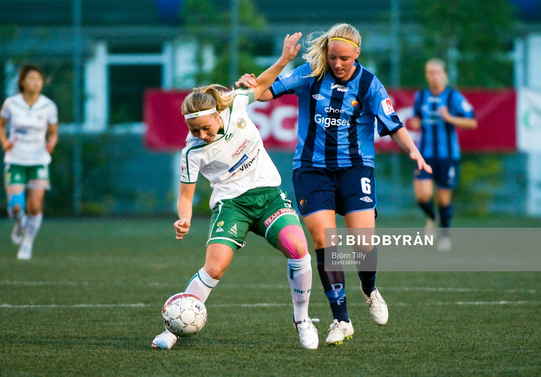 Matilda Agné, Hammarby och Isabelle Hammarbäck,
