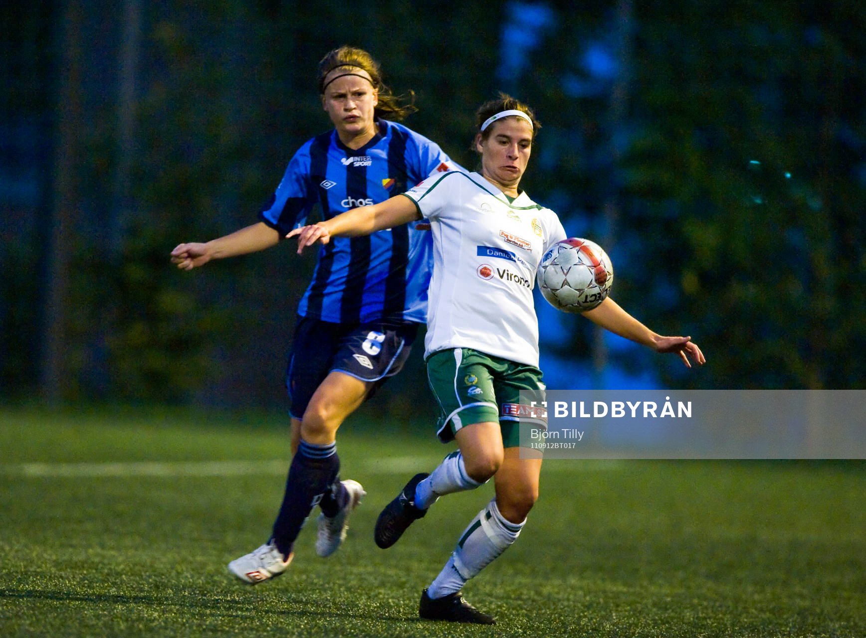 Katrin Jonsdottir, Djurgården och Helen Nottebrock,
