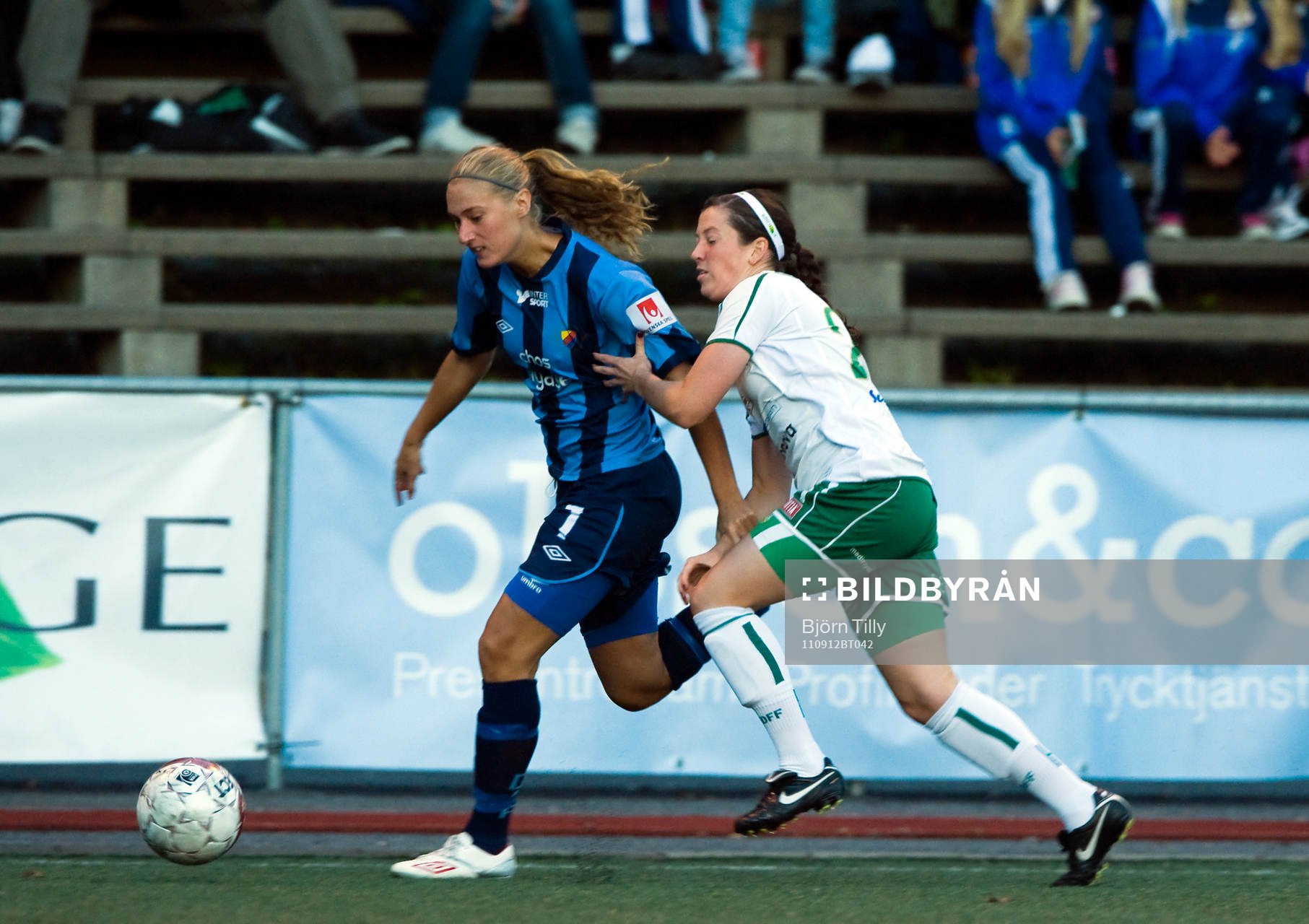 Matilda Rosqvist, Djurgården och Kathleen E Kelly, Hammarby