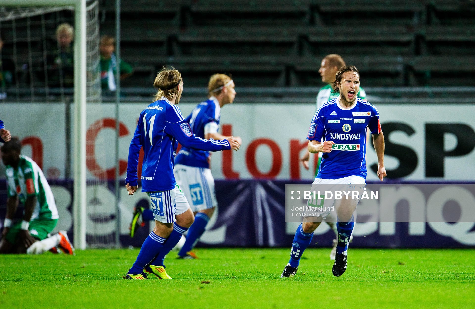 Kevin Walker, Sundsvall, jubel