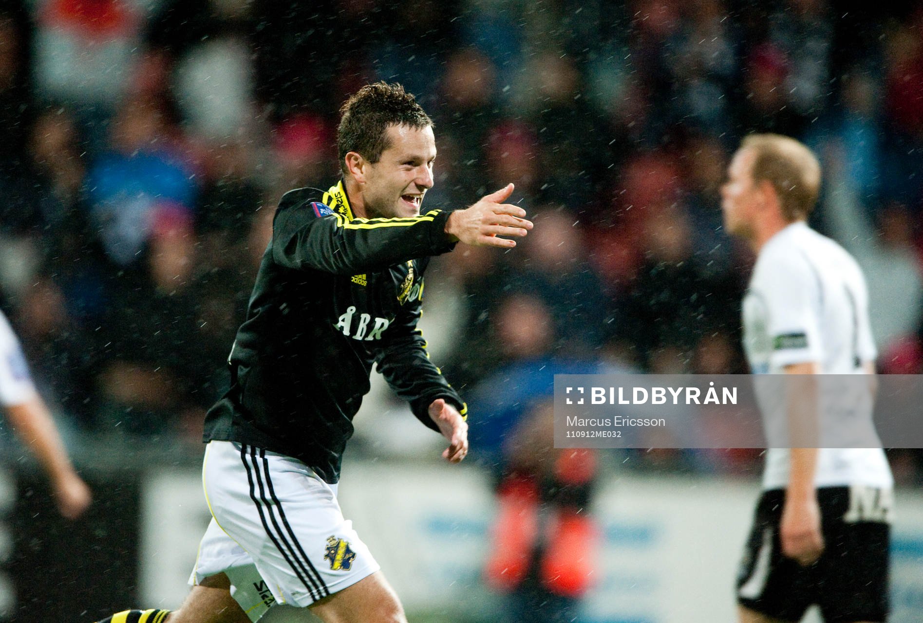  Admir Catovic, AIK jubel efter 2-1