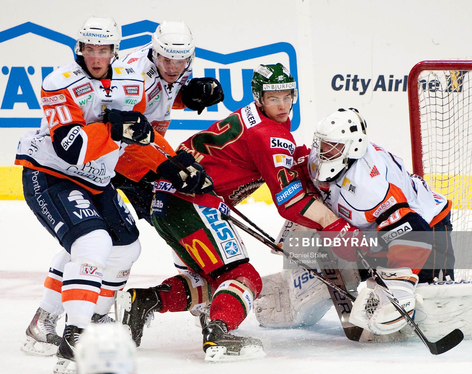 Johan Sundström, Frölunda, Johan Jonsson, Martin Gerber,