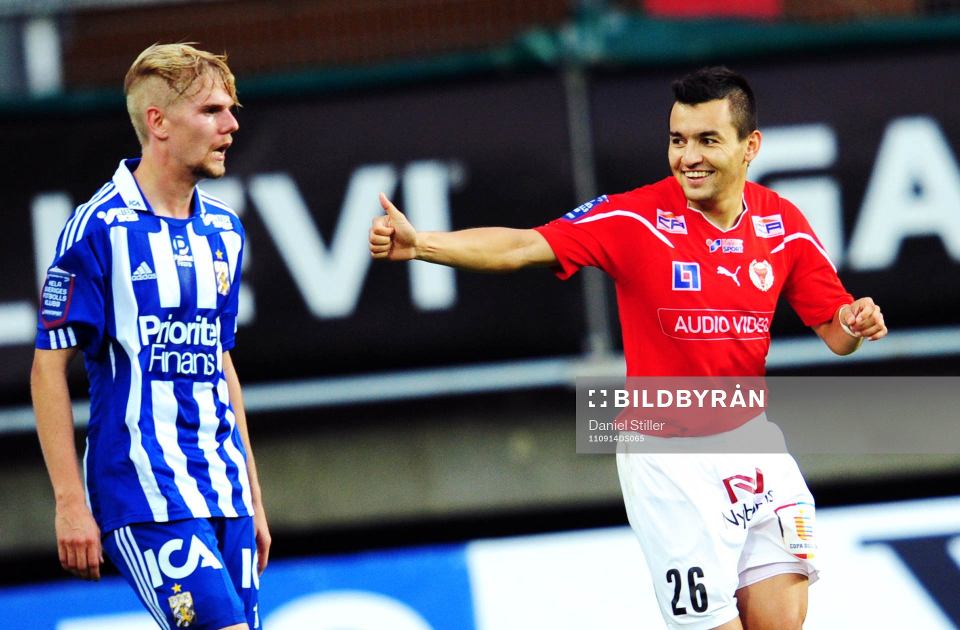 Emin Nouri, Kalmar, 0-2, jubel