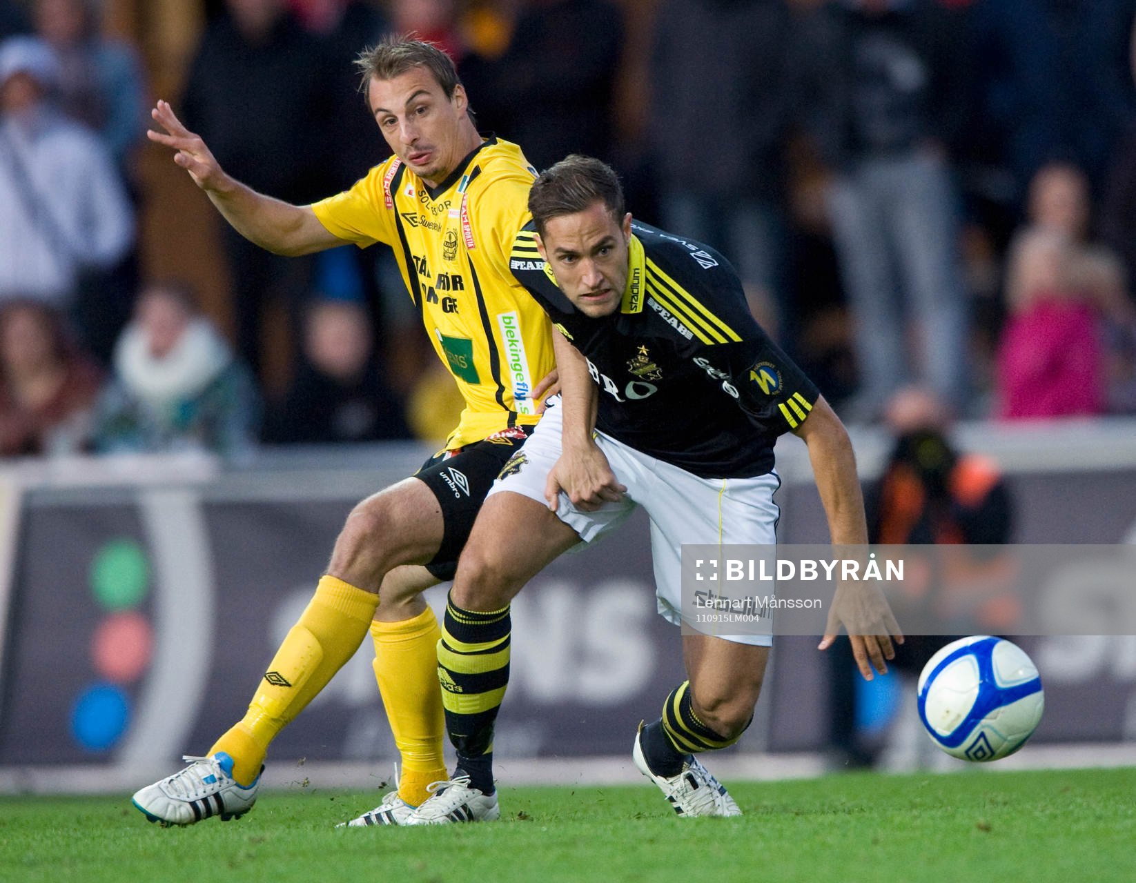 Pär Eriksson, Mjällby och Niklas Backman, AIK