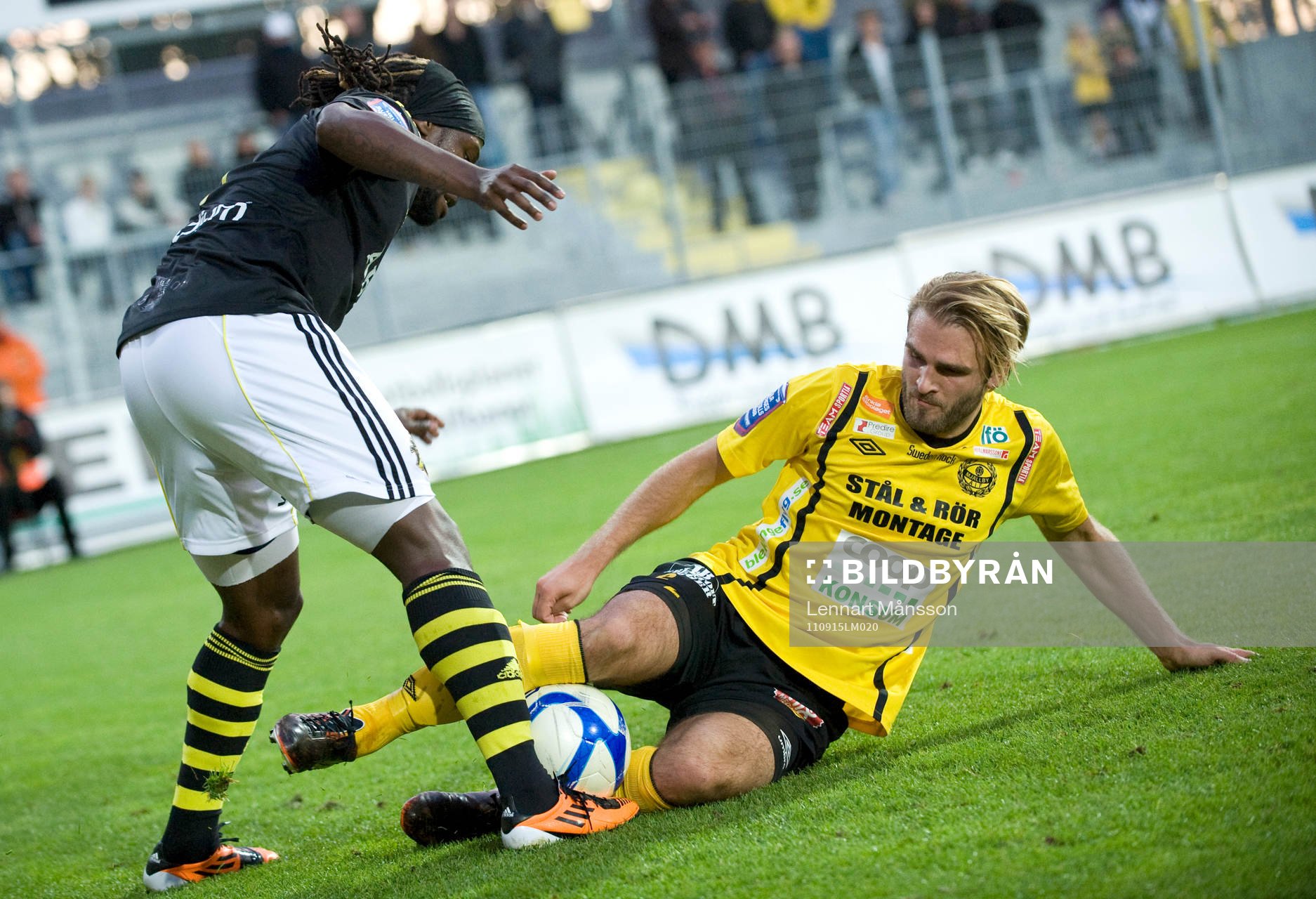 Martin Mutumba, AIK och Jesper Westerberg, Mjällby
