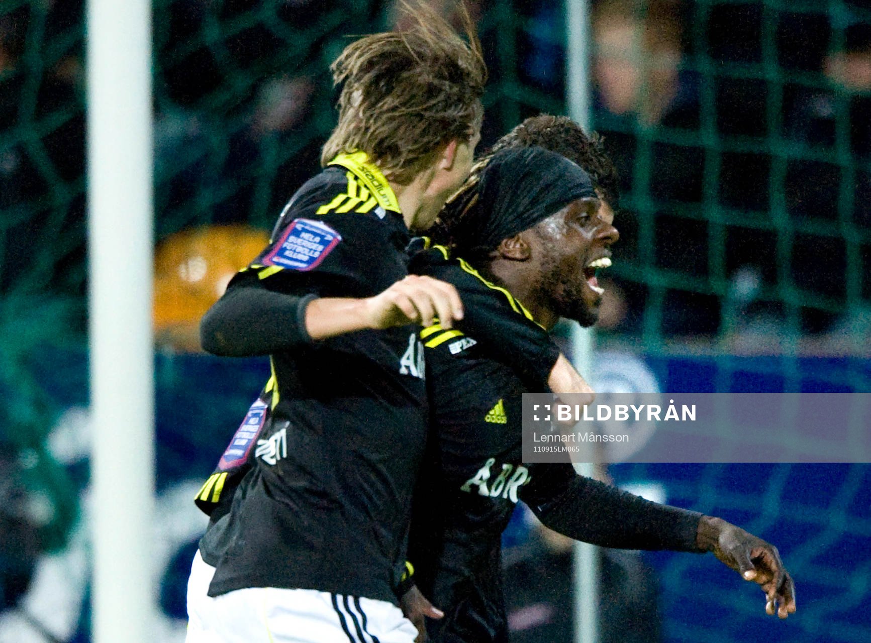 0-2 Martin Mutumba, AIK, jubel