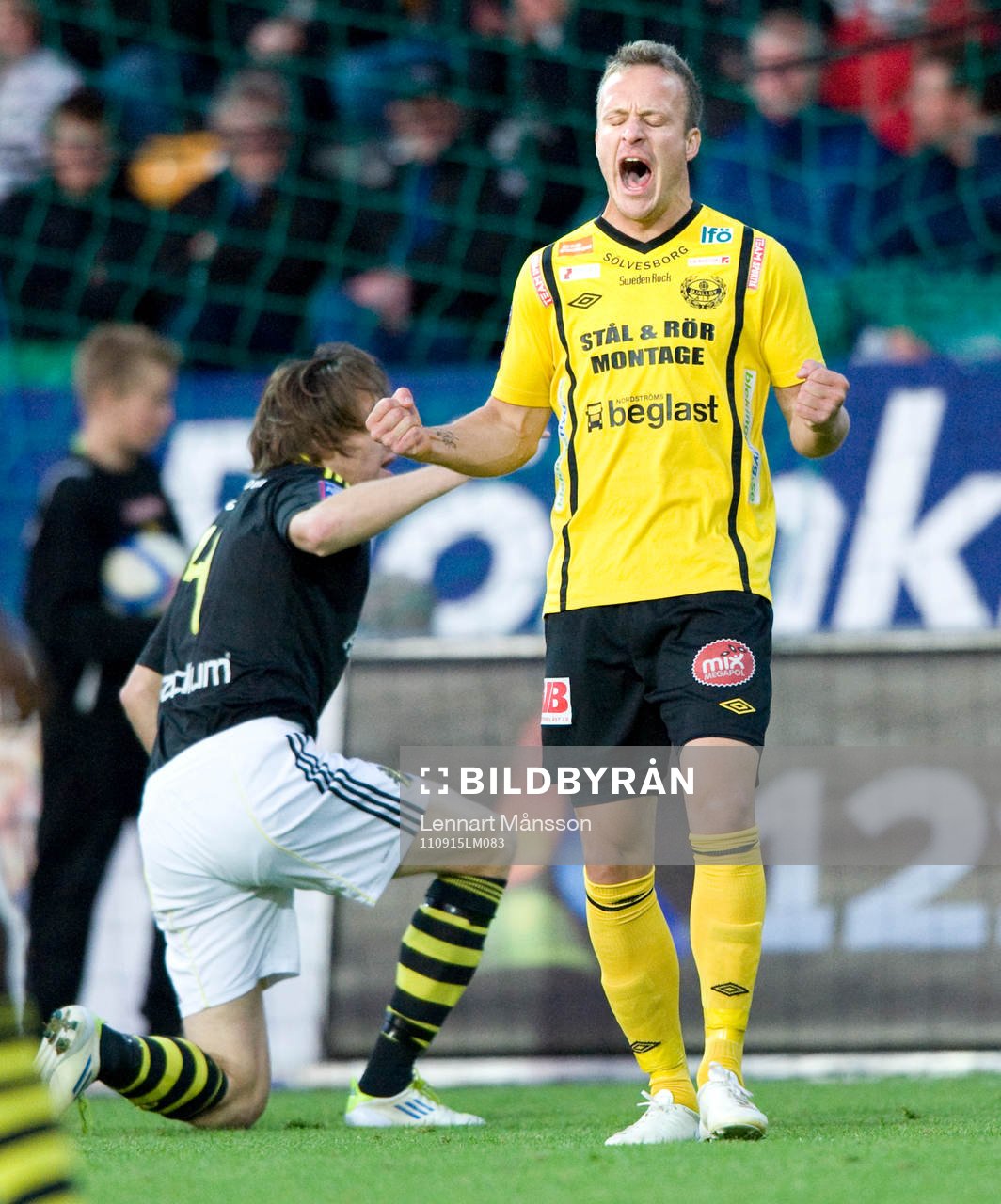 Frustration, Marcus Ekenberg, Mjällby