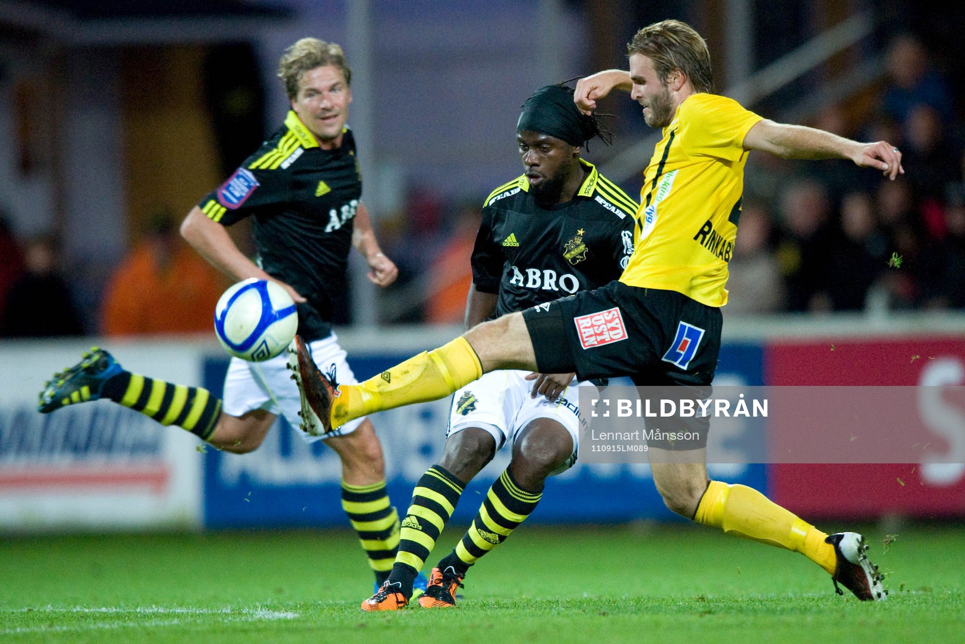 Jesper Westerberg, Mjällby, mot Daniel Tjernström och