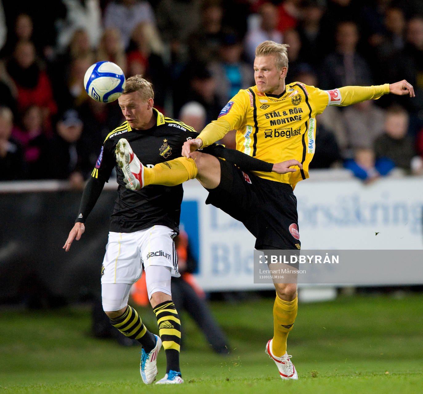 Daniel Gustafsson, AIK och David Löfqvist, Mjällby