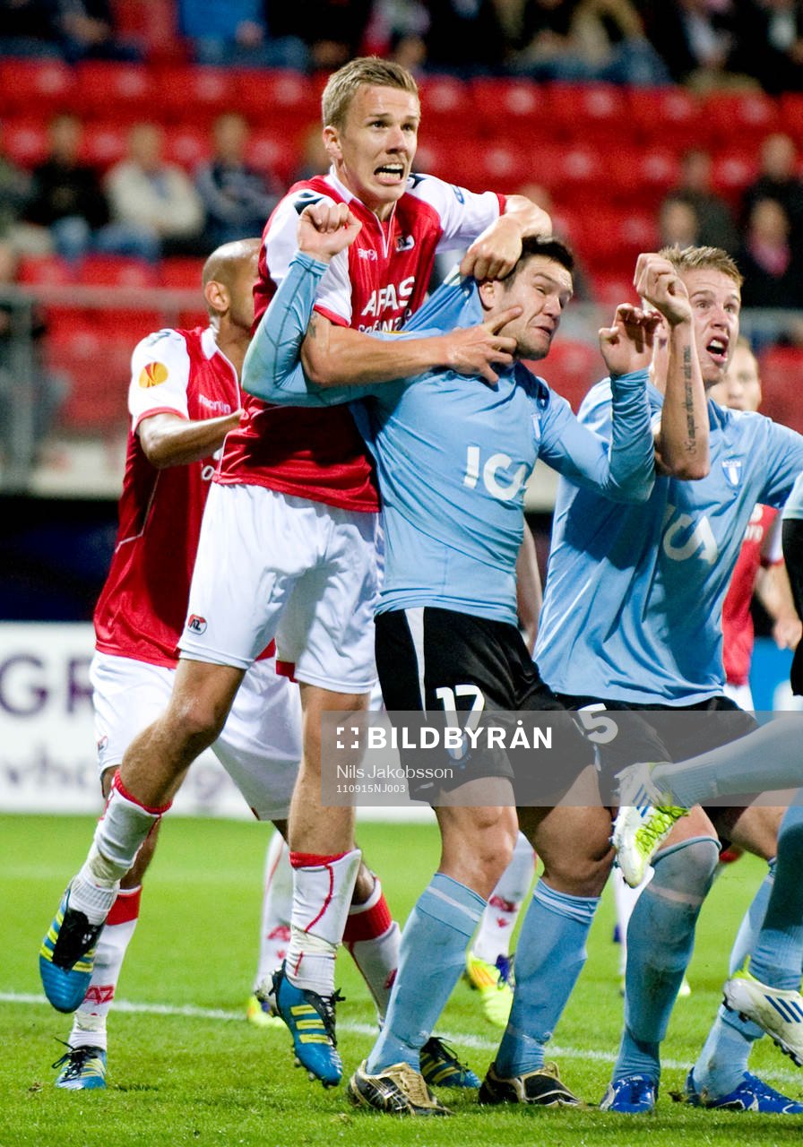 Pontus Wernbloom, AZ Alkmaar, Ivo Pekalski, Malmö FF