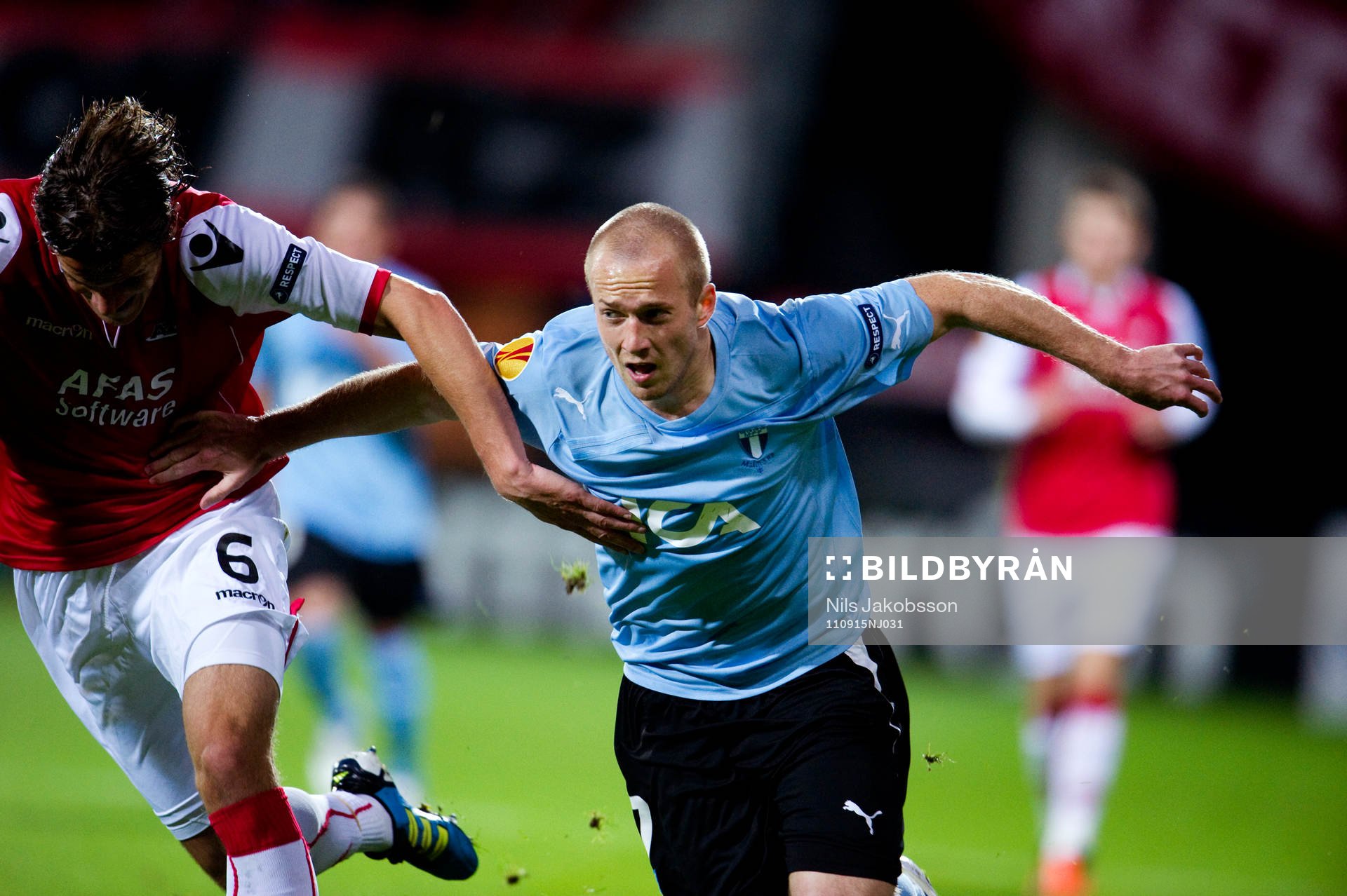 Daniel Larsson, Malmö FF stoppas enkelt