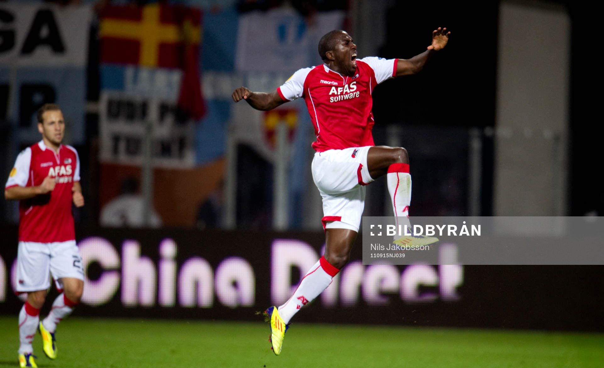  Jozy Altidore, AZ Alkmaar, jubel 1-0.