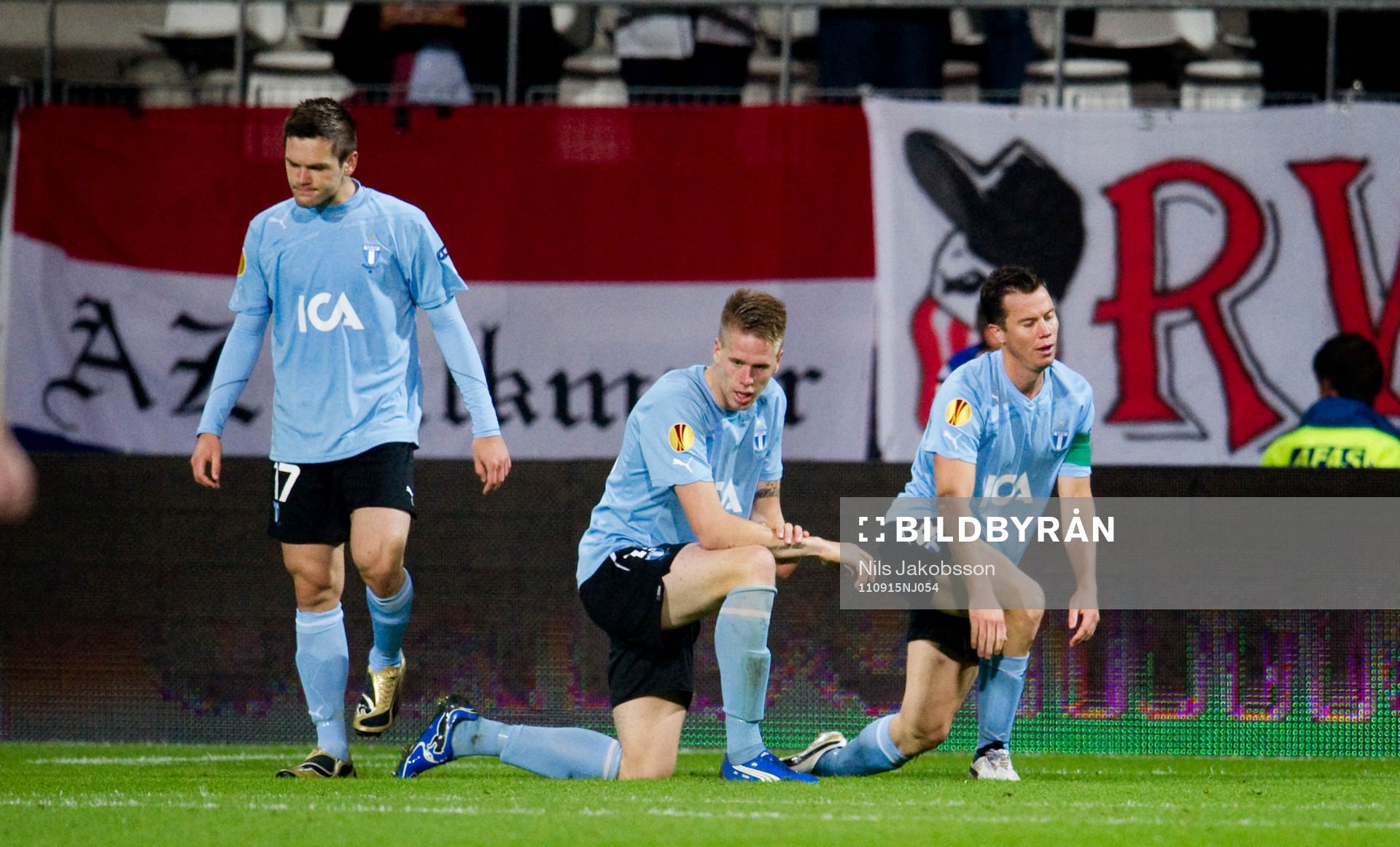 Ivo Pekalski, Pontus Jansson, Daniel Andersson, Malmö FF