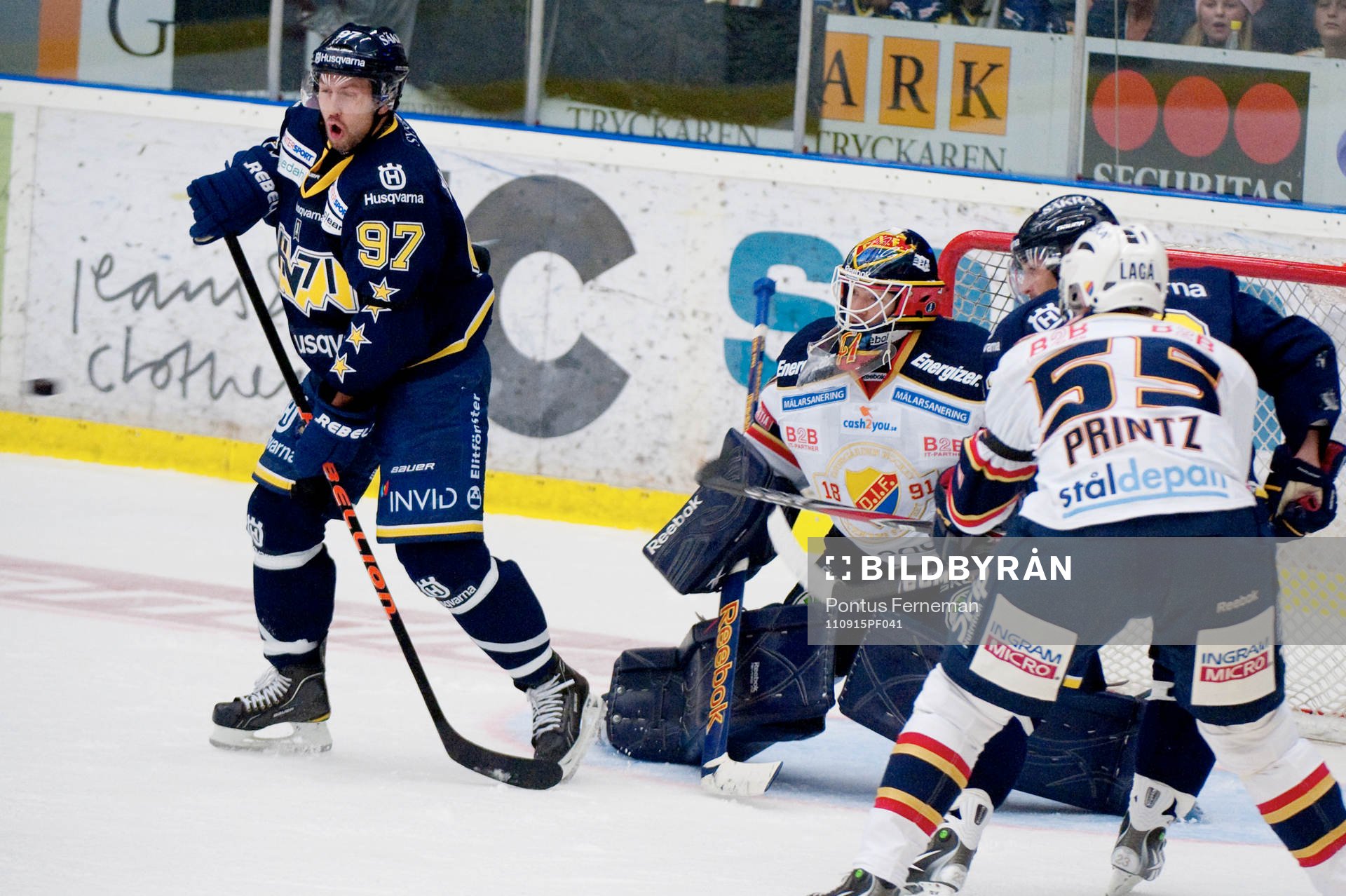 Per Ledin, Hv71, Gustaf Wesslau, målvakt, Djurgården