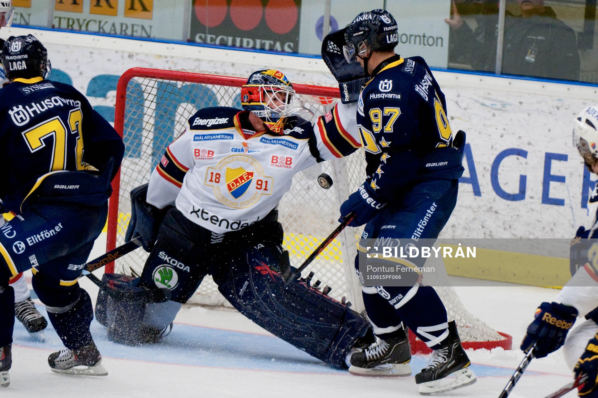 Gustaf Wesslau, målvakt, Djurgården, Per Ledin, Hv71