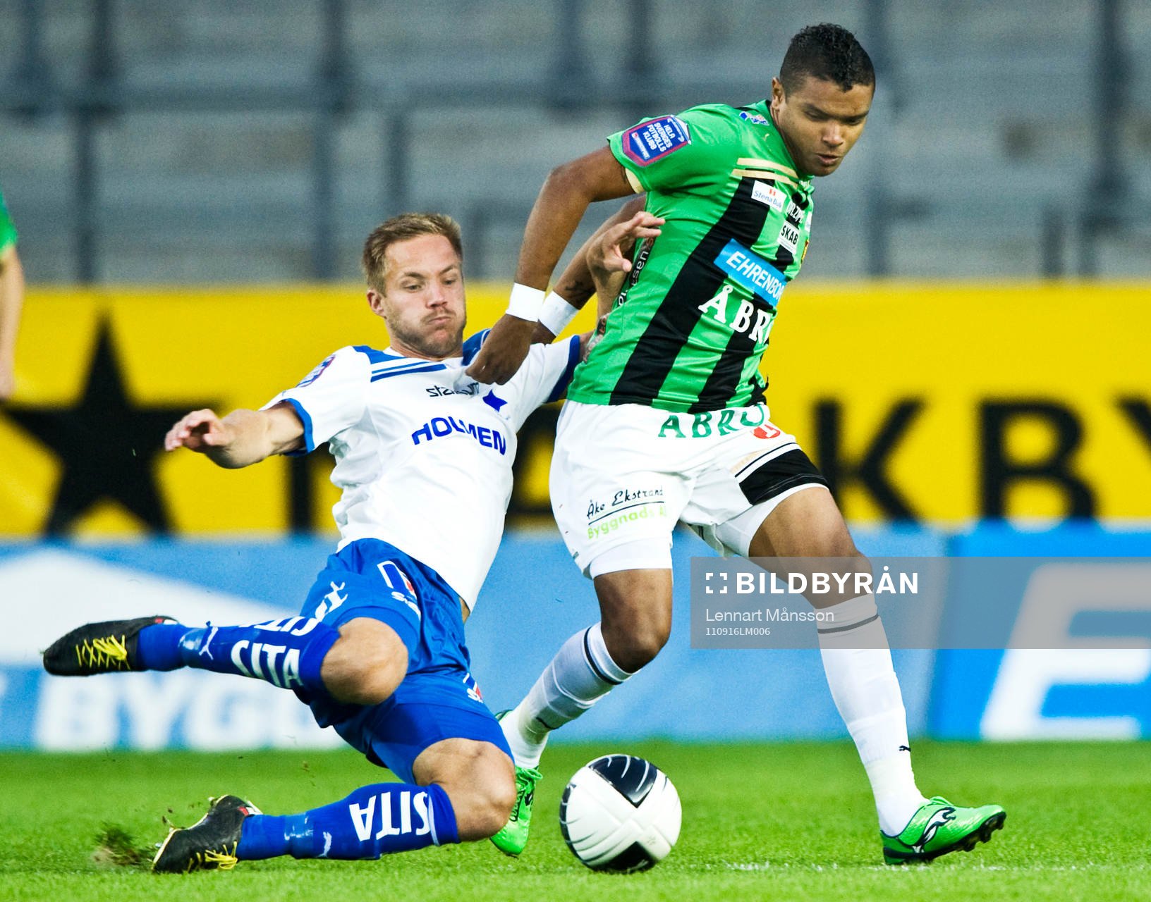 Anders Wikström, Norrköping och Wanderson do Carmo, Gais