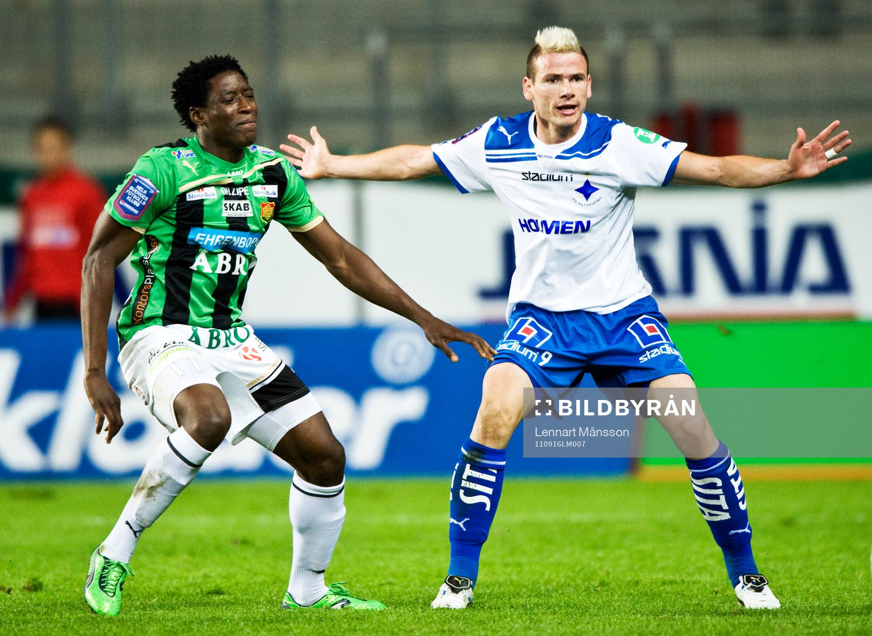 Muhammad Abdulrahman, Gais och Petru Racu, Norrköping