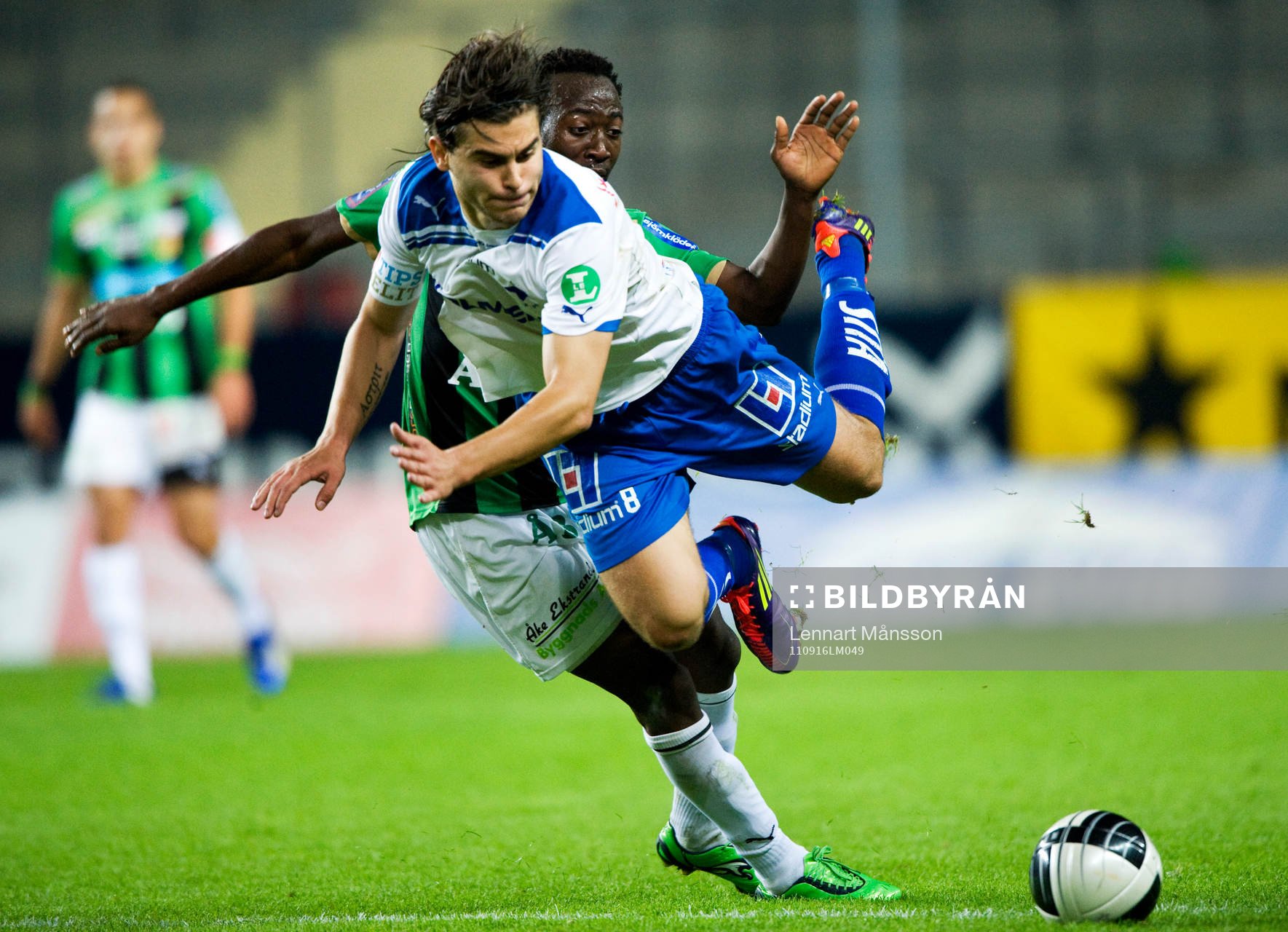Reuben Ayarna, Gais, fäller Astrit Ajdarevic, Norrköping