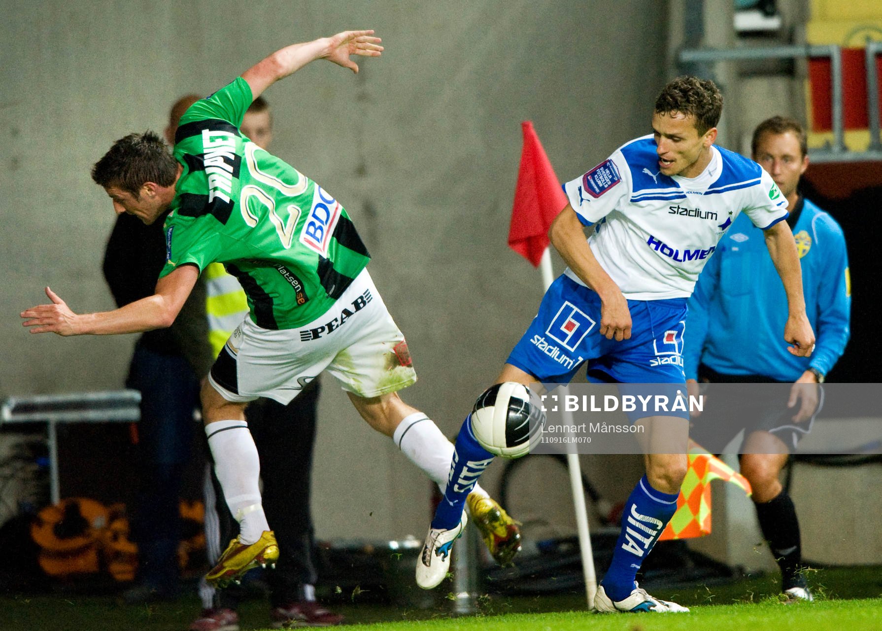 Kenneth Gustafsson, Gais, och Shpetim Hasani, Norrköping