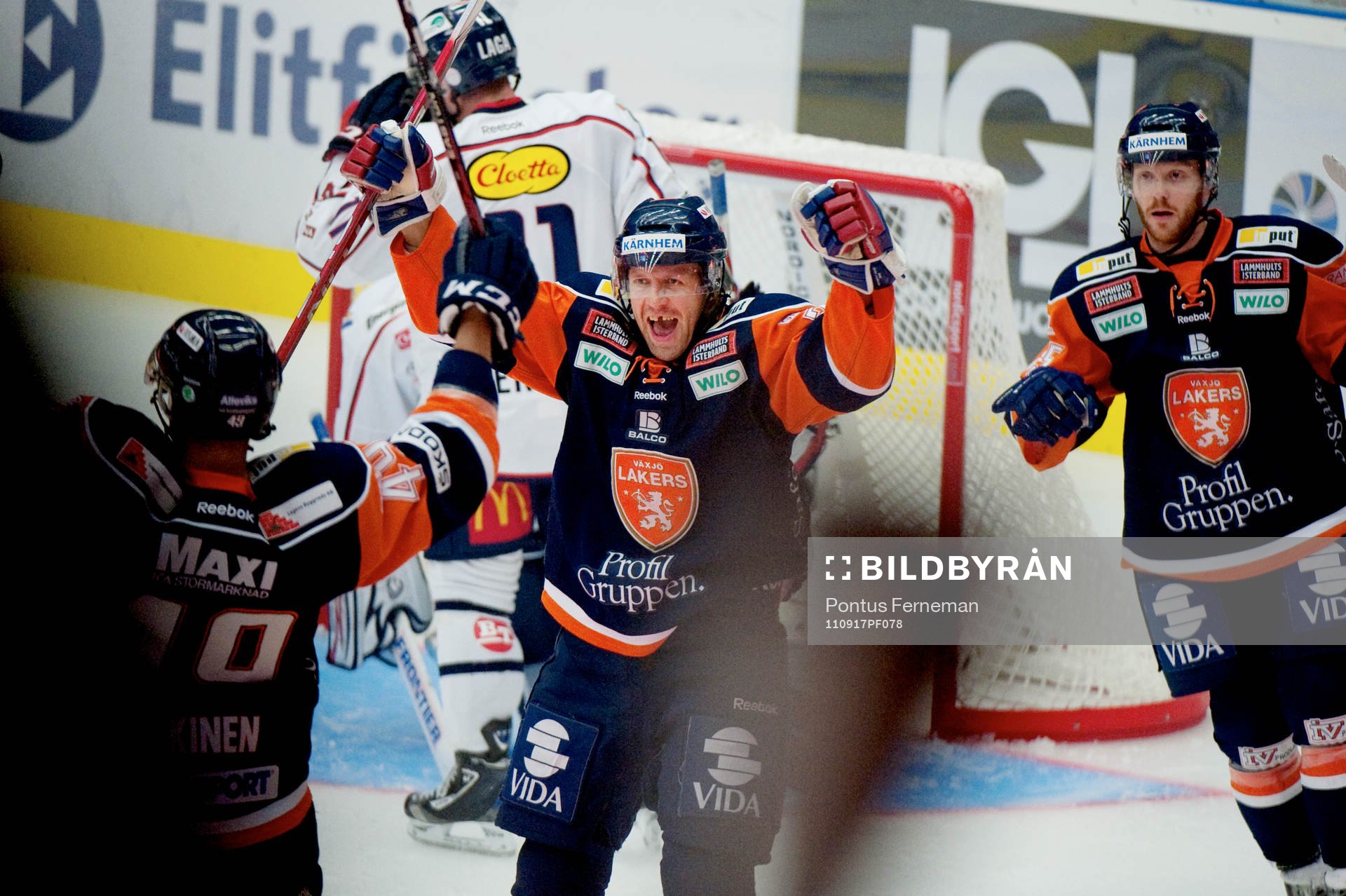 Ilkka Heikkinen, Tommi Kallio, Växjö, jubel