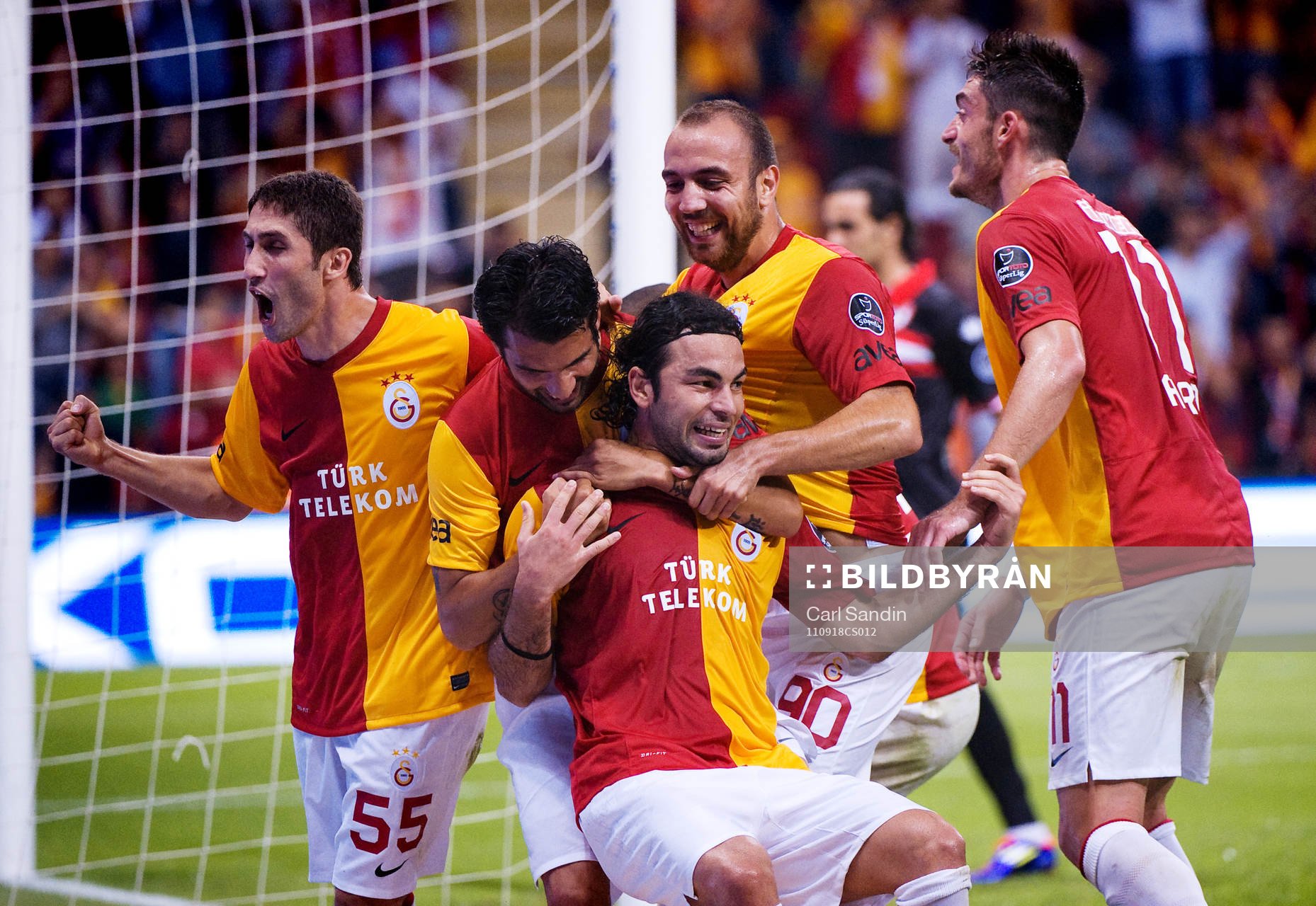 Selcuk Inan, Galatasaray, jubel, glädje