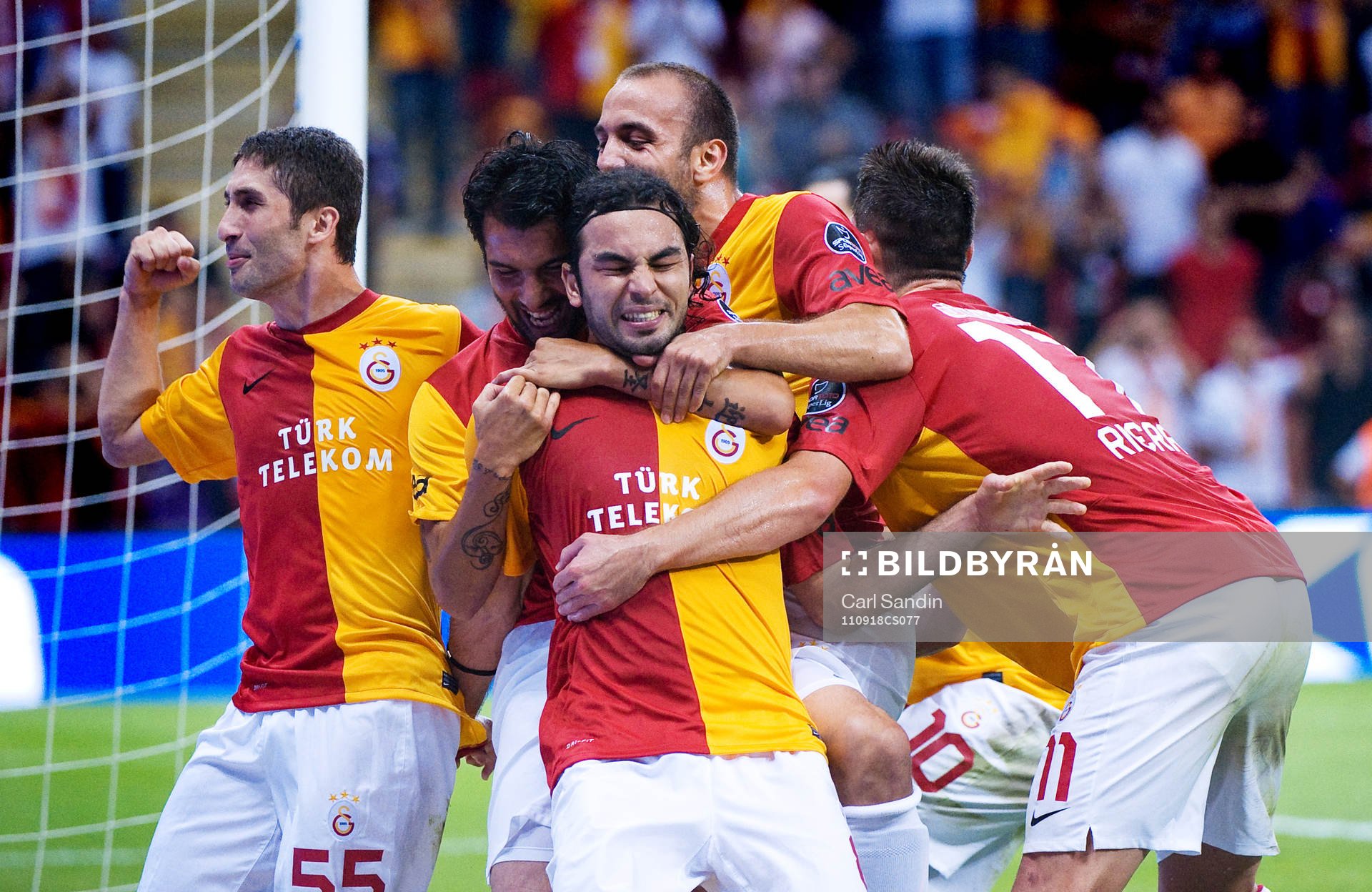 Selcuk Inan, Galatasaray, jubel