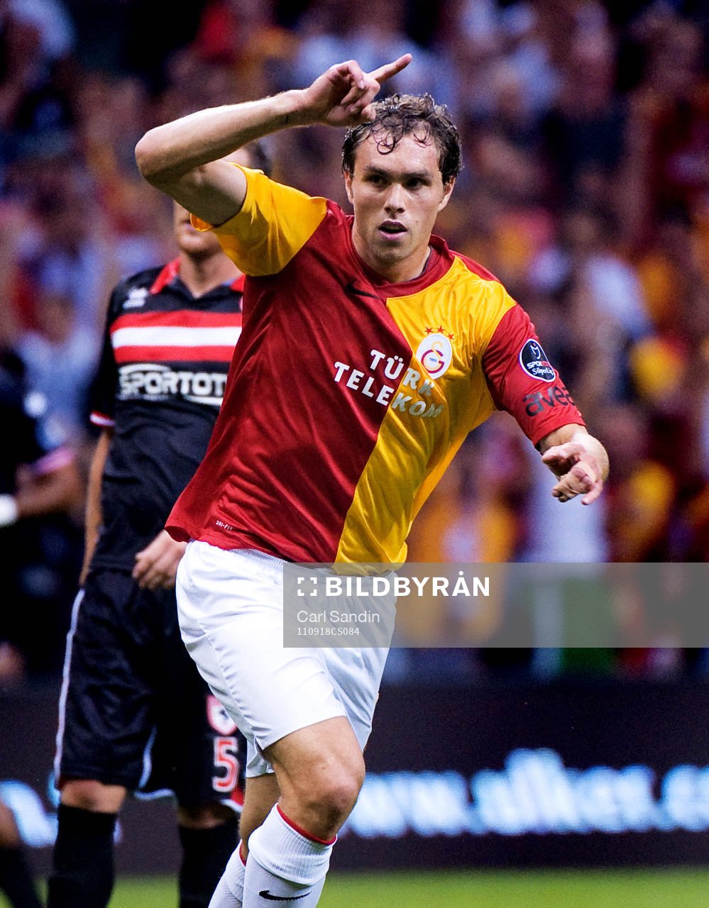 Johan Elmander, Galatasaray, jubel