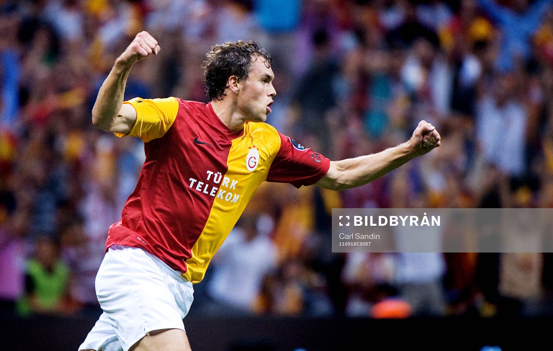 Johan Elmander, Galatasaray, jubel